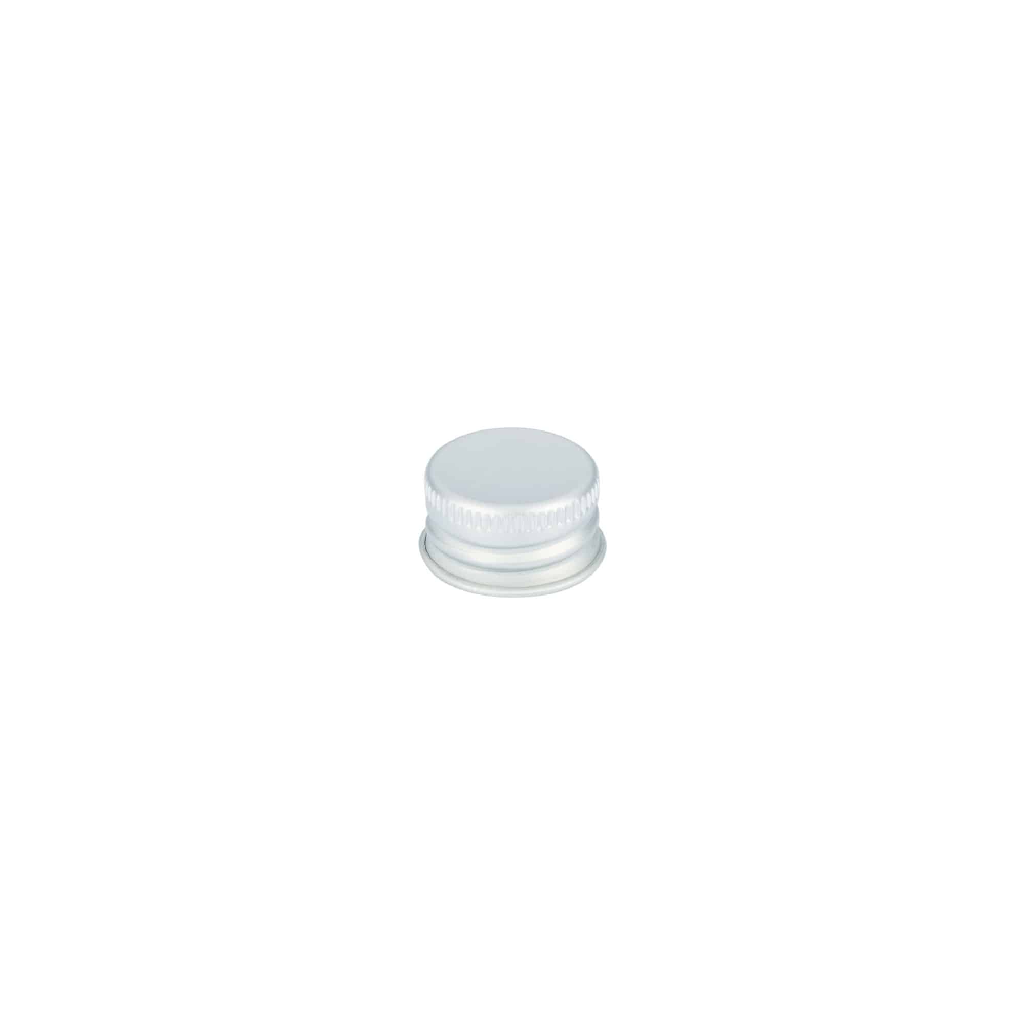 Tappo a vite, metallo, argento, per bocca: 20/410