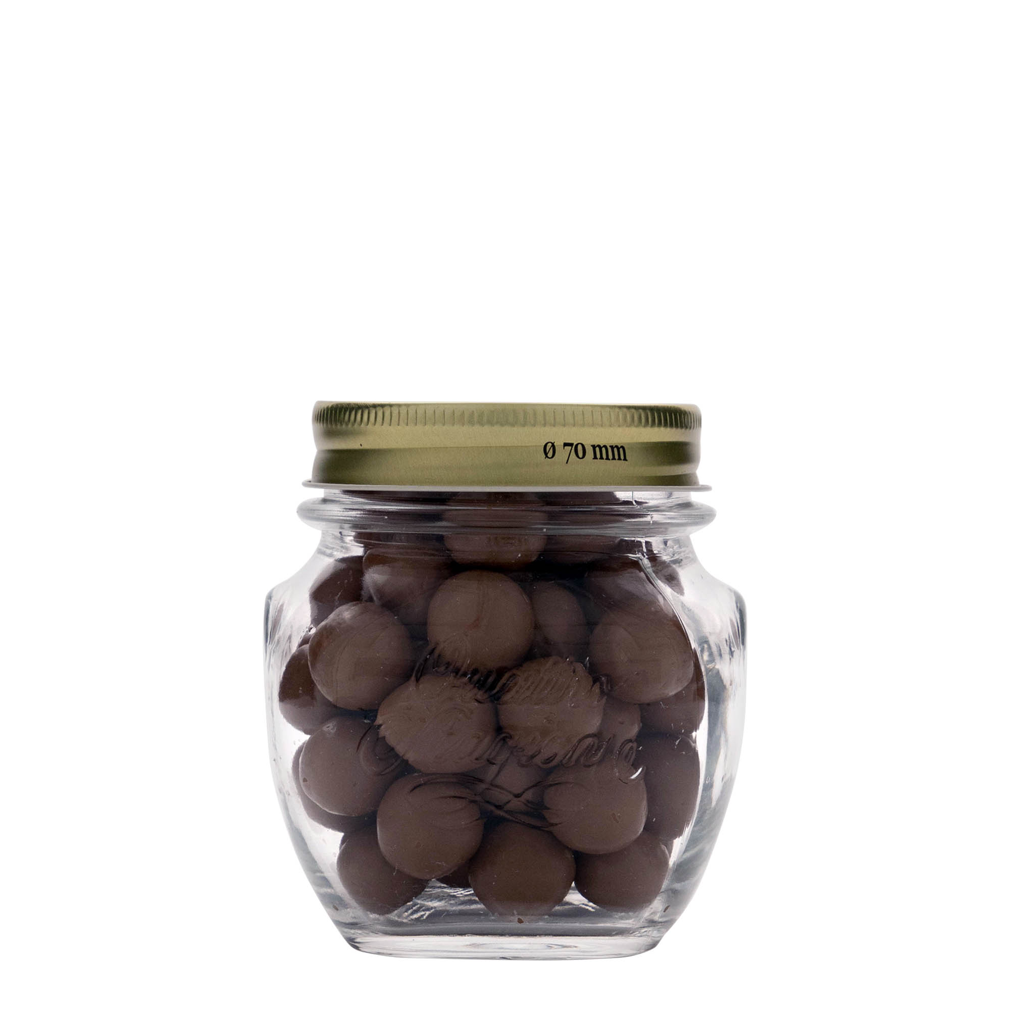 Barattolo decorativo da 300 ml 'Quattro Stagioni', bocca: chiusura a vite Barattolo decorativo da 300 ml 'Quattro Stagioni', bocca: chiusura a vite