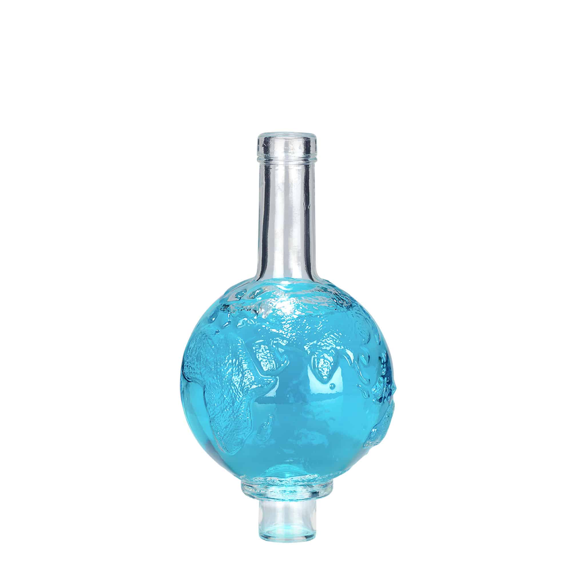 500 ml Bottiglia di vetro 'Globus', imboccatura: fascetta