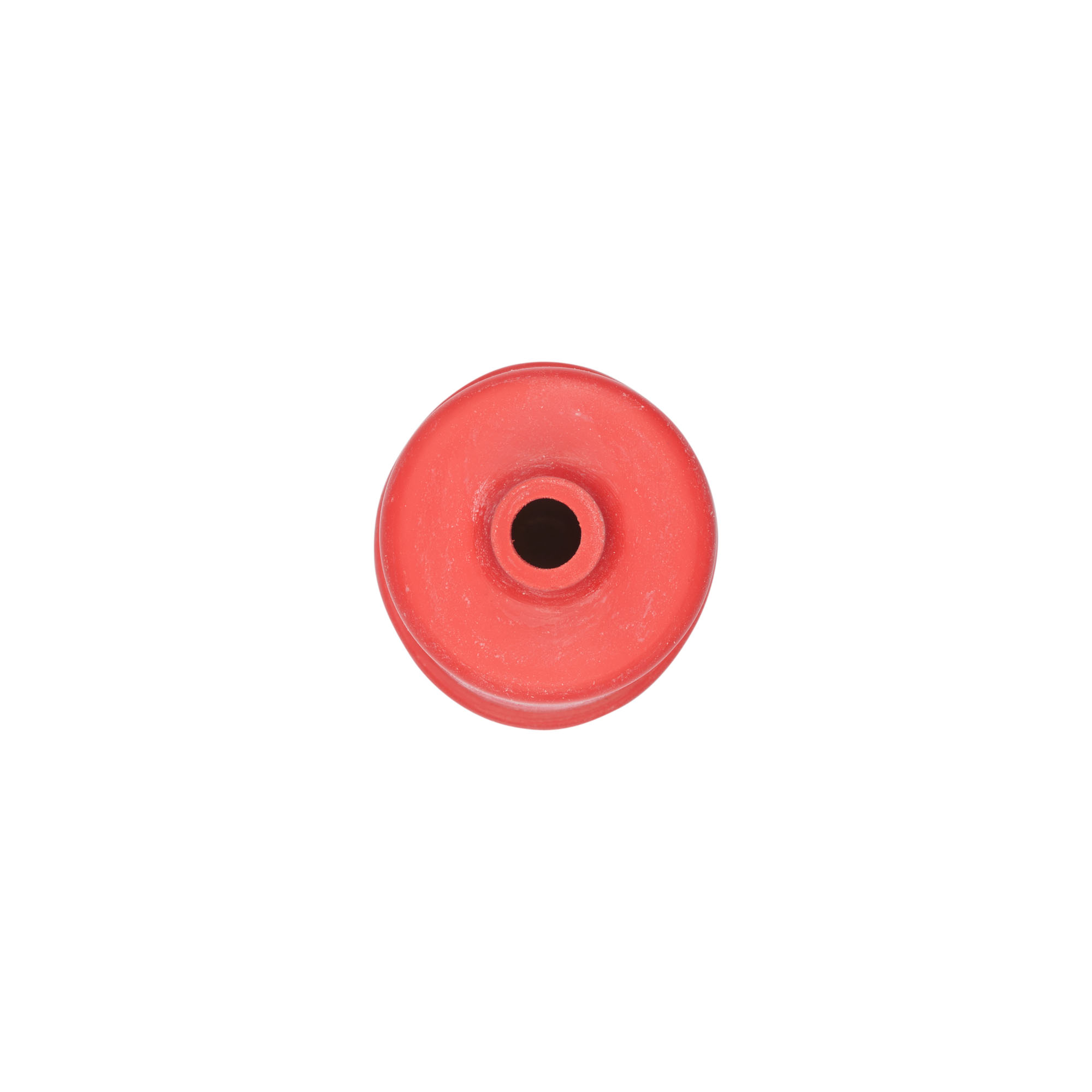 Tappo gorgogliatore N.3, gomma, rosso