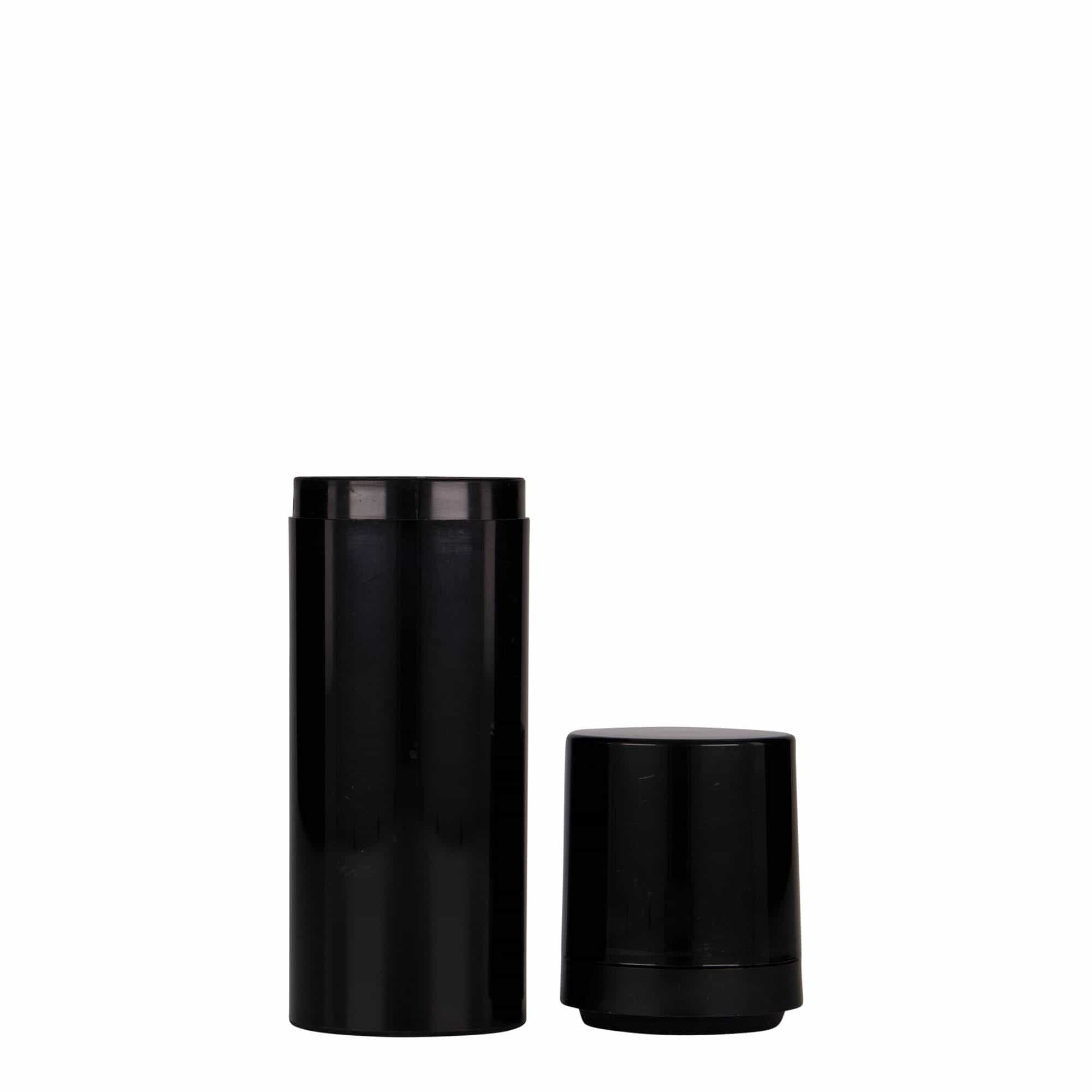 50 ml Dispenser Airless 'Mezzo', plastica PP, nero