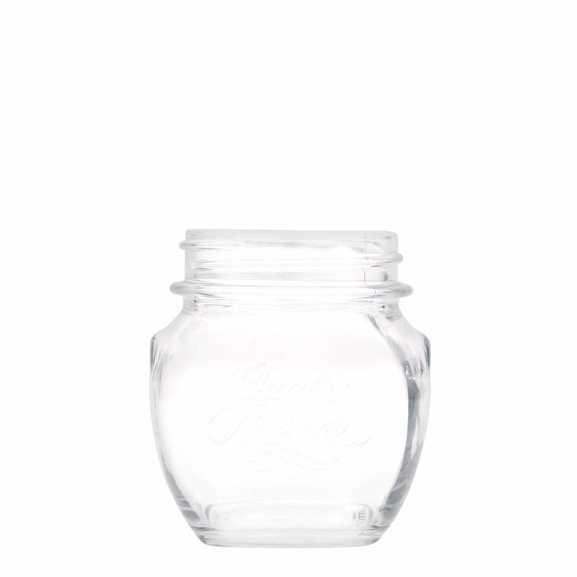 300 ml Vasetto decorativo 'Quattro Stagioni', vetro, imboccatura: a vite