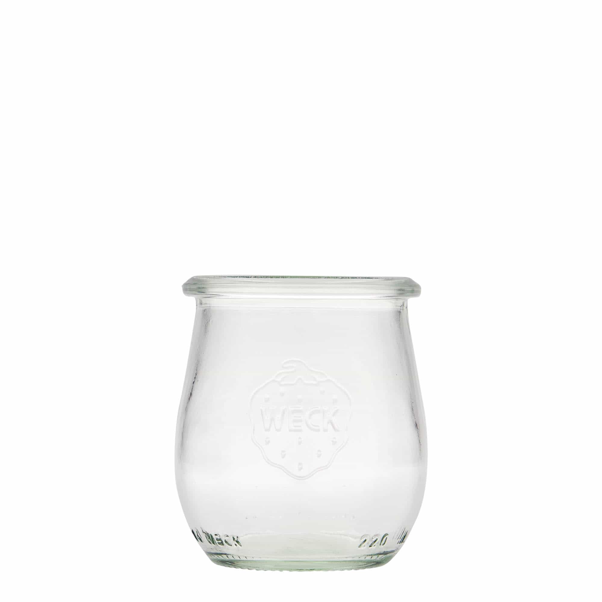 220 ml Vasetto WECK Tulipano, vetro, imboccatura: bordo rotondo