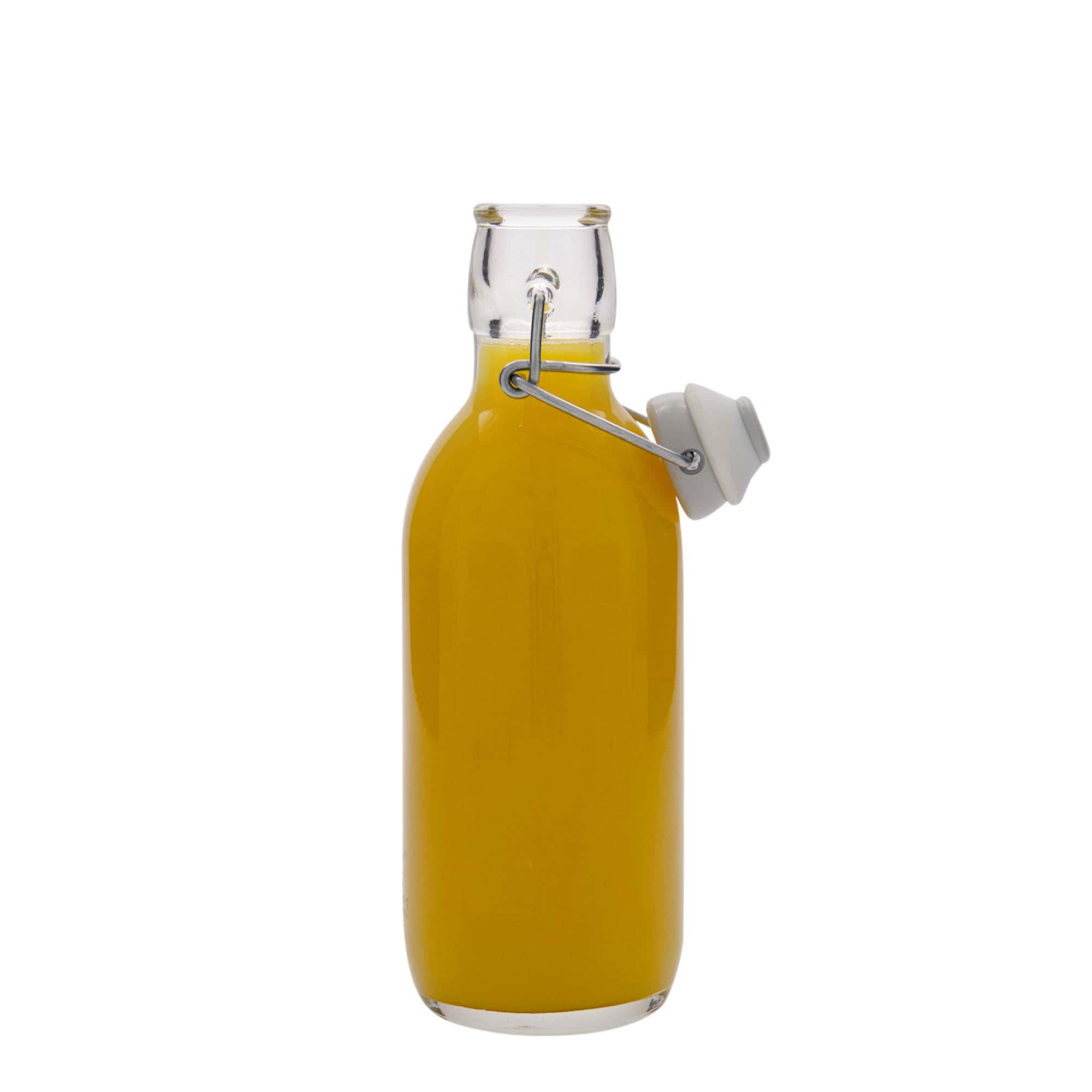Bottiglia di vetro da 500 ml 'Emilia', bocca: chiusura a leva