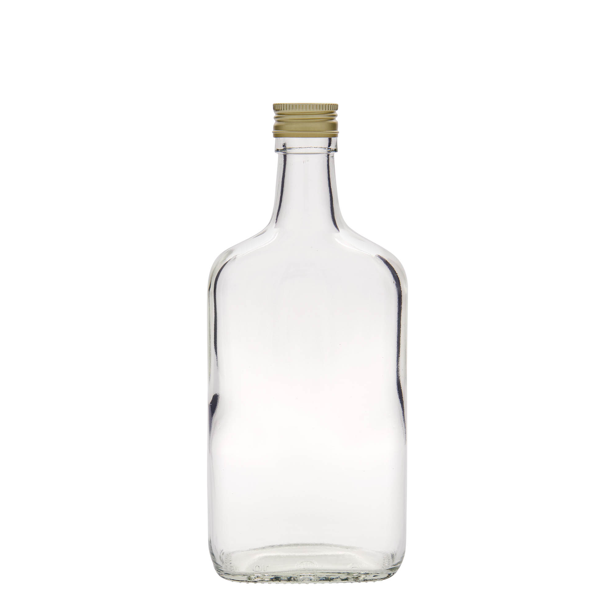 Bottiglia di vetro da 700 ml 'Amaretto', rettangolare, bocca: PP 31,5