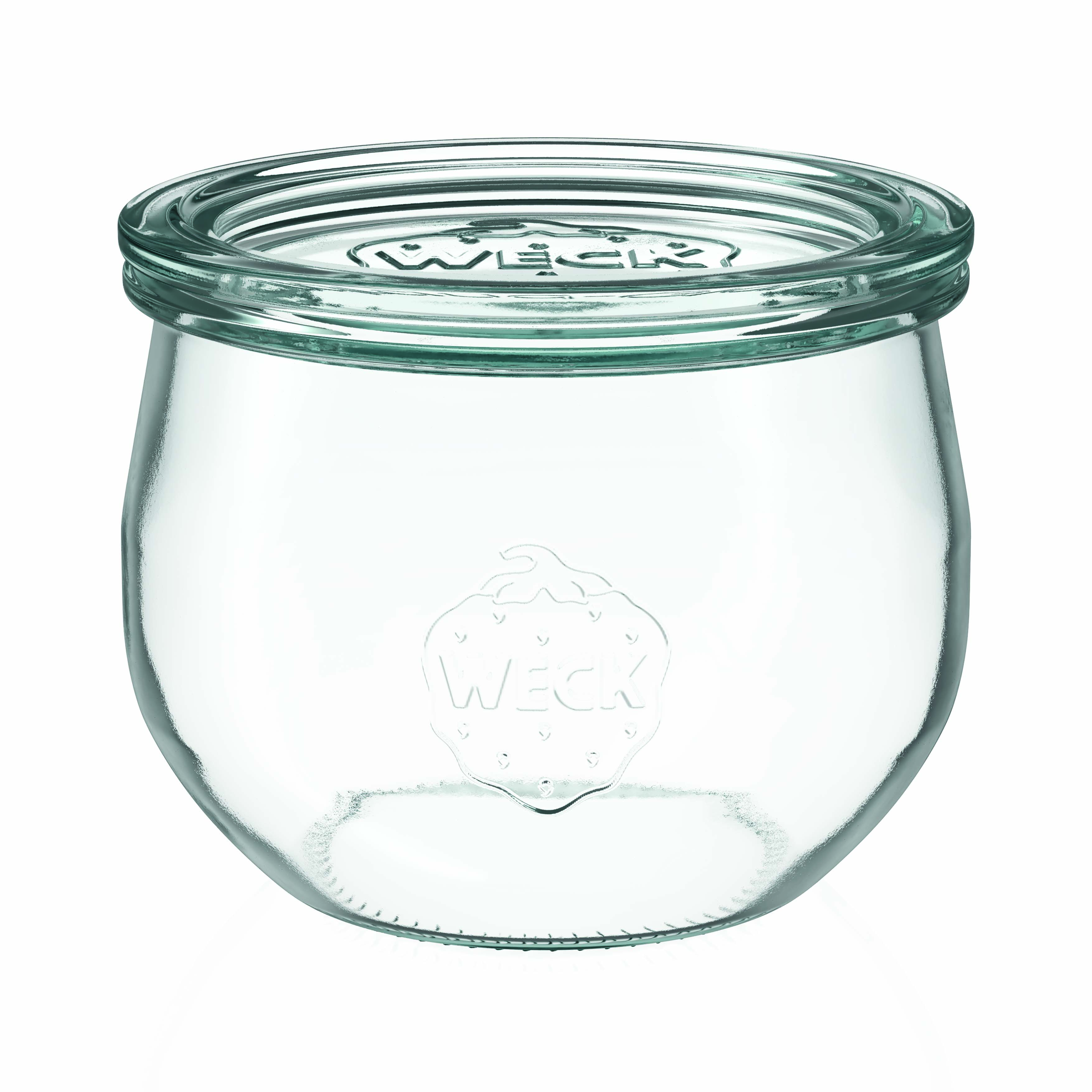 580 ml Vaso WECK a tulipano #, Bocca: bordo tondo