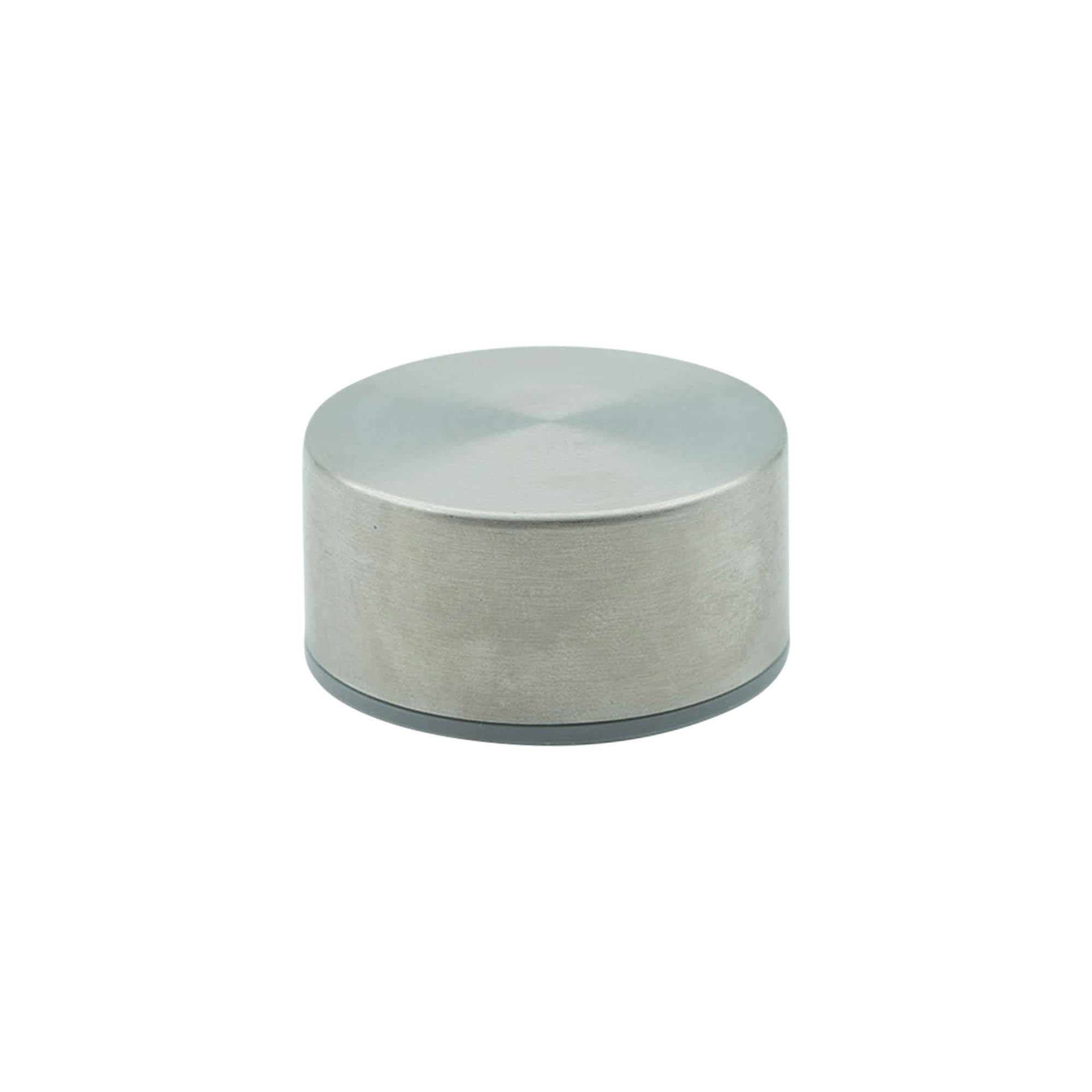 Tappo a vite 'Perseus', metallo, argento