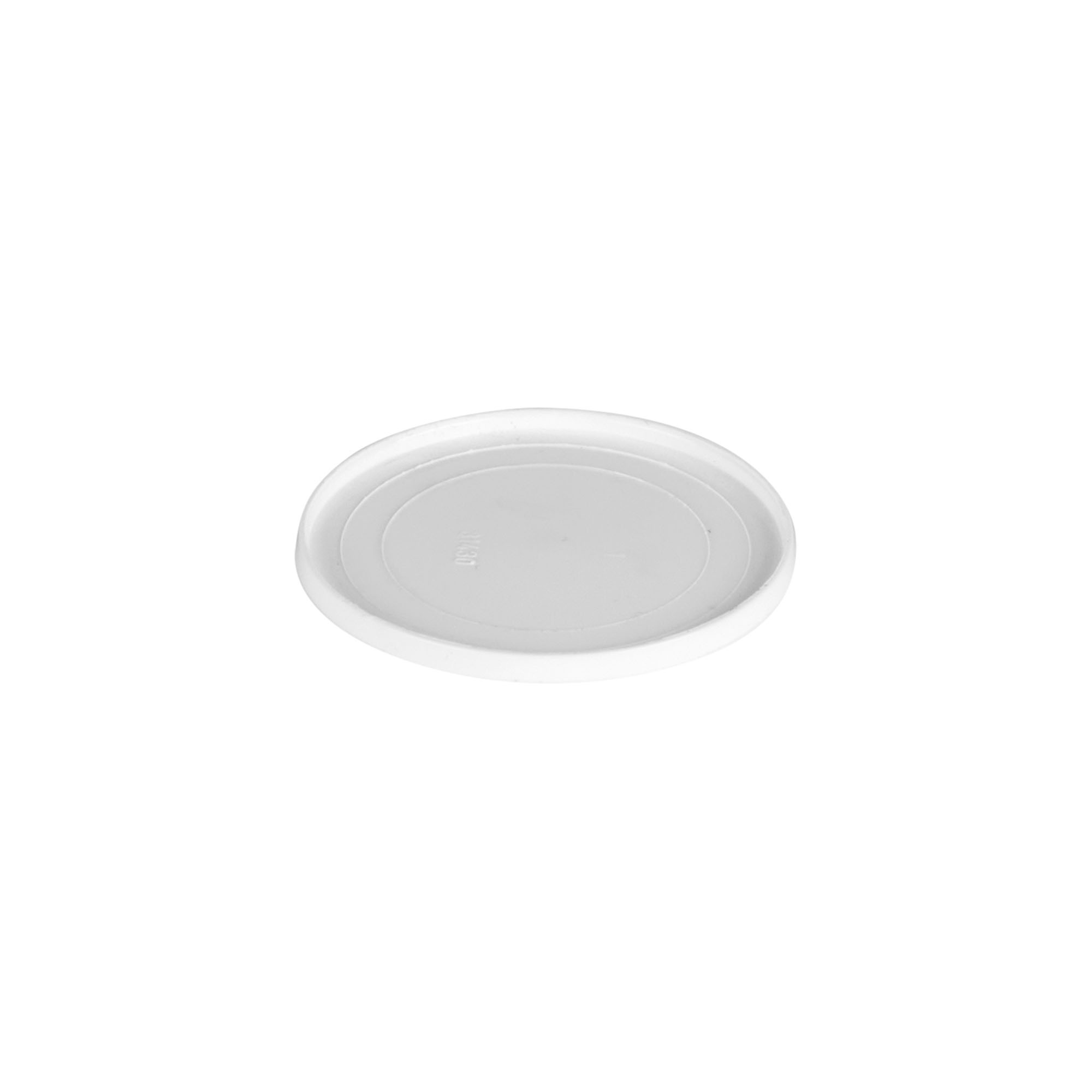 Disco di copertura per 30 ml 'Bianca', plastica PP, bianco Disco di copertura per 30 ml 'Bianca', plastica PP, bianco