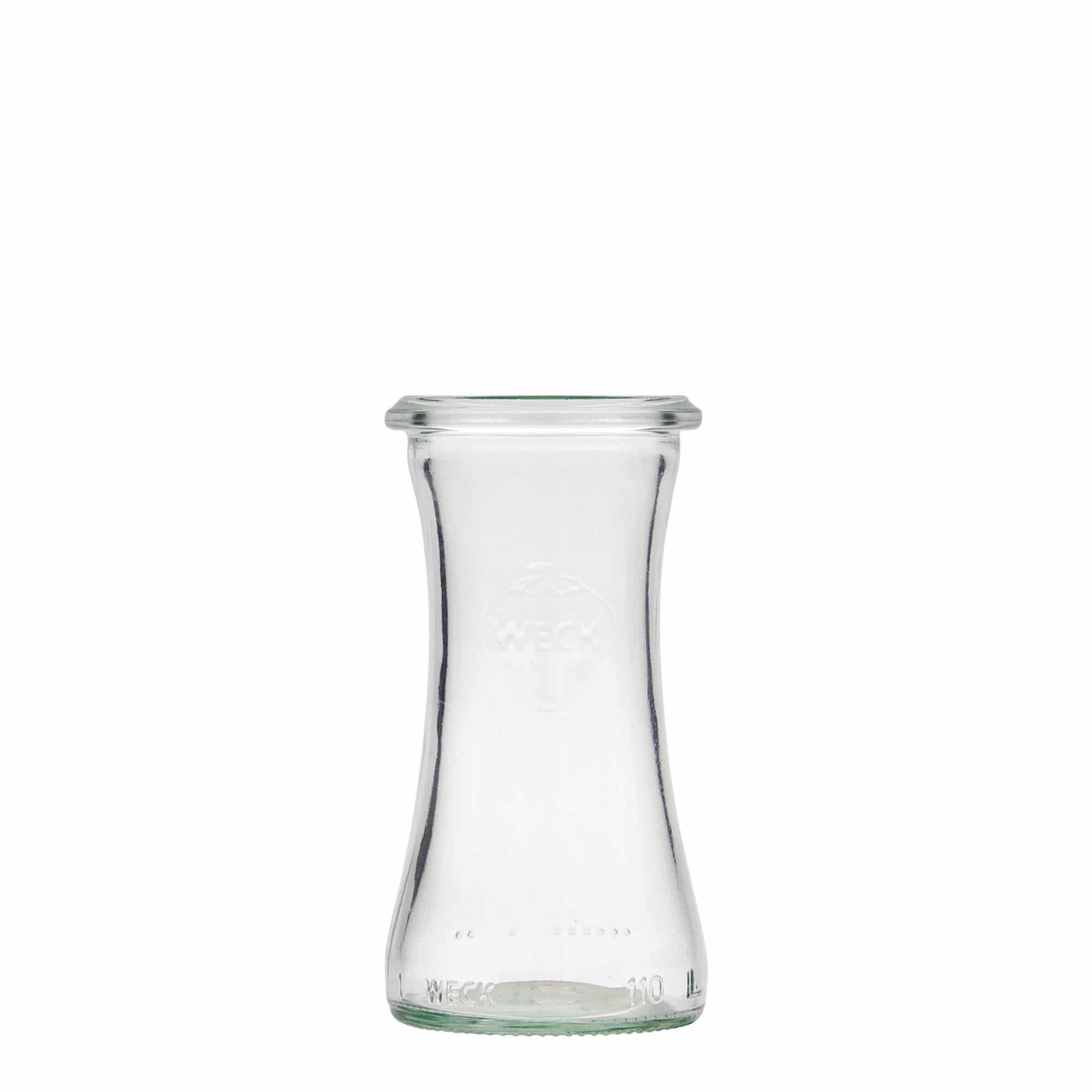100 ml Vasetto WECK Delicatessen, vetro, imboccatura: bordo rotondo