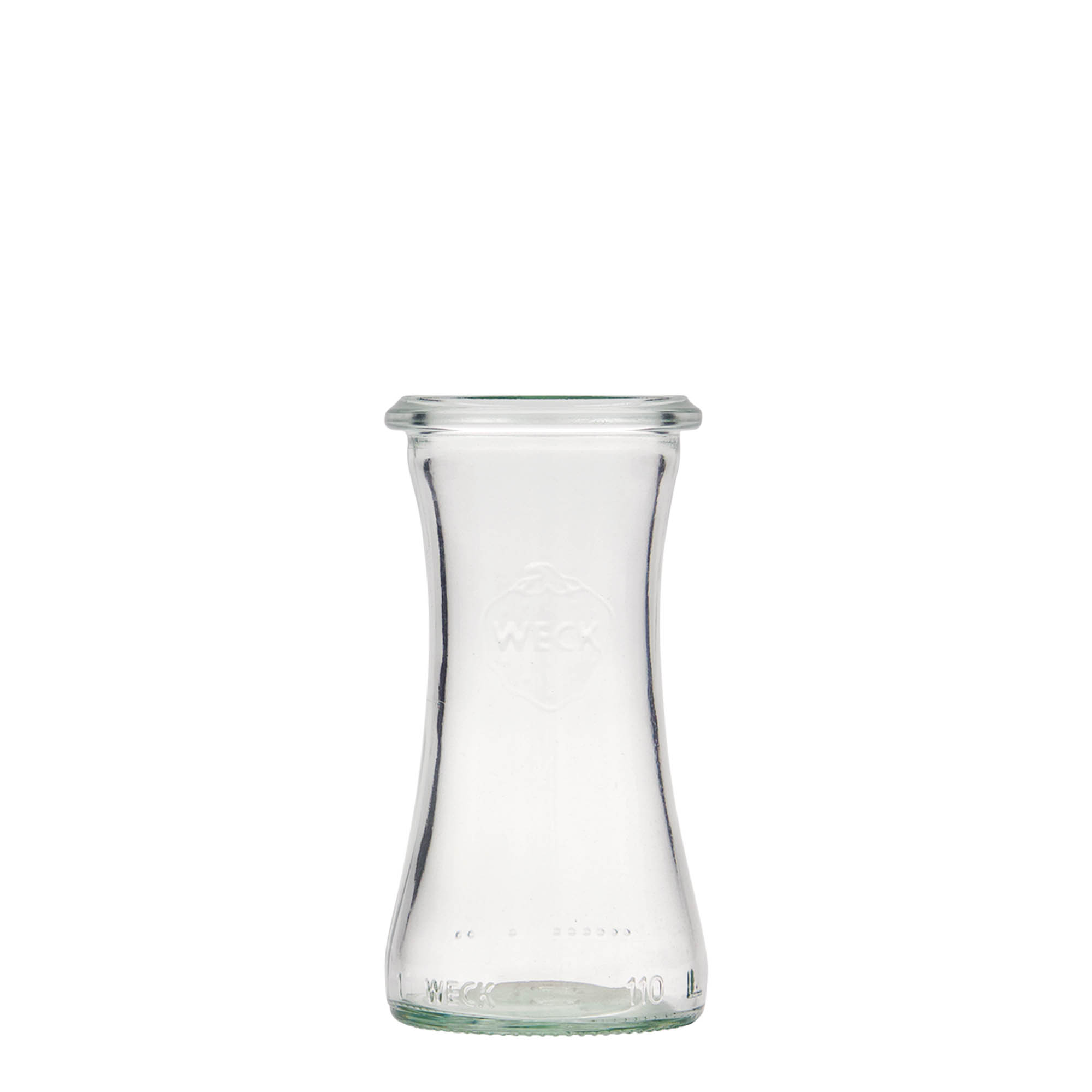 110 ml barattolo WECK per specialità, bocca: bordo tondo 110 ml barattolo WECK per specialità, bocca: bordo tondo