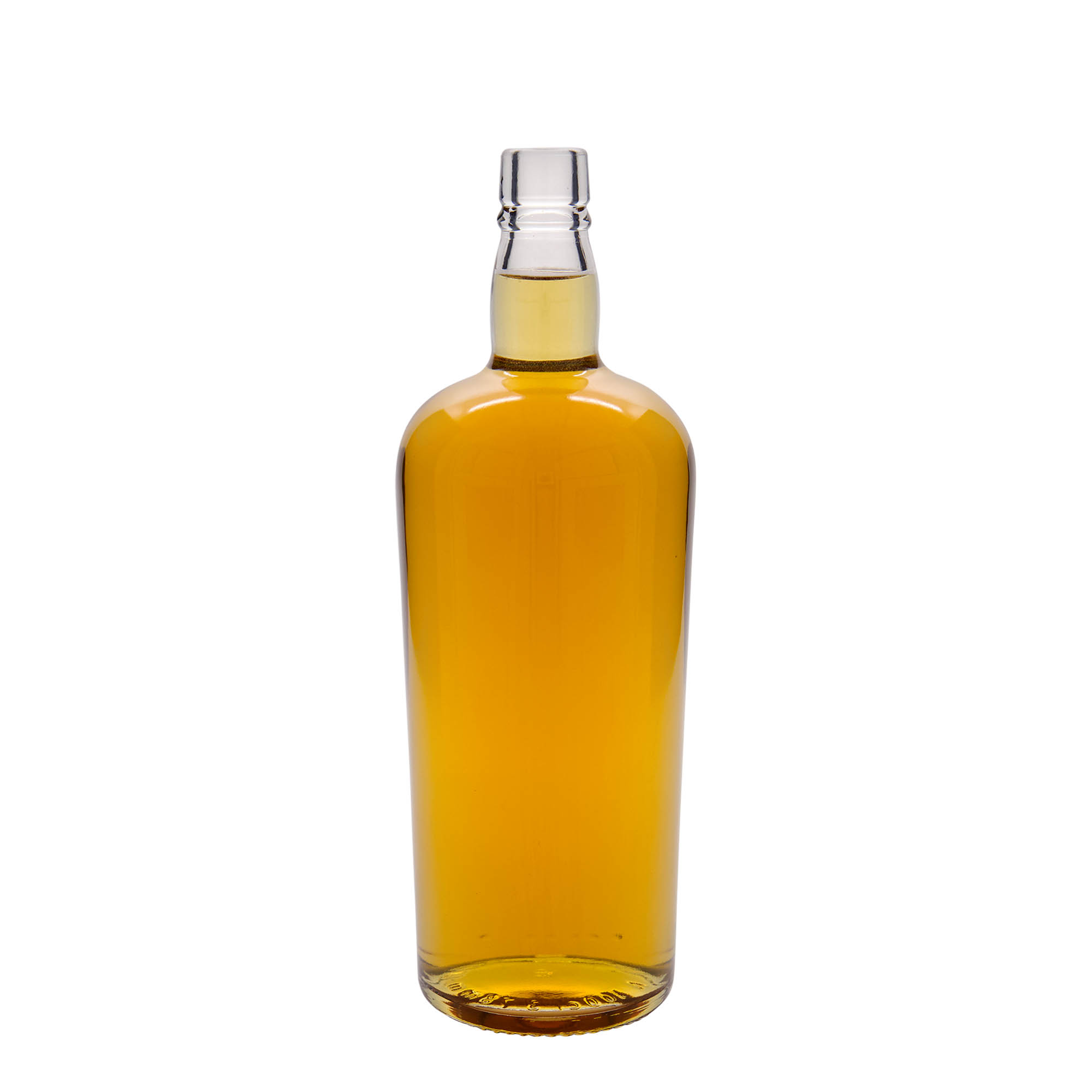 Bottiglia di vetro da 1000 ml 'Edinburgh', bocca: tappo in sughero Bottiglia di vetro da 1000 ml 'Edinburgh', bocca: tappo in sughero