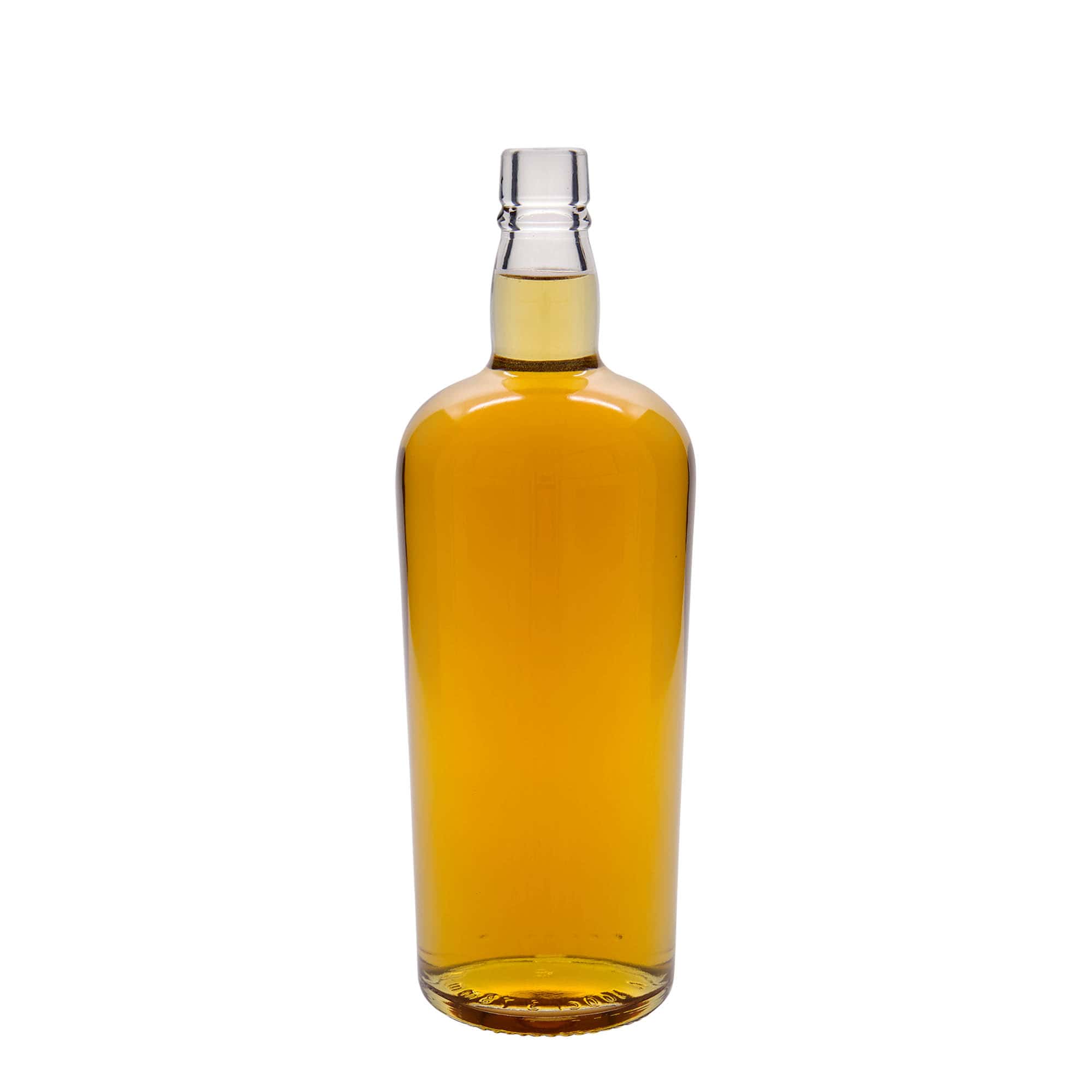 Bottiglia di vetro da 1000 ml 'Edinburgh', bocca: tappo in sughero Bottiglia di vetro da 1000 ml 'Edinburgh', bocca: tappo in sughero