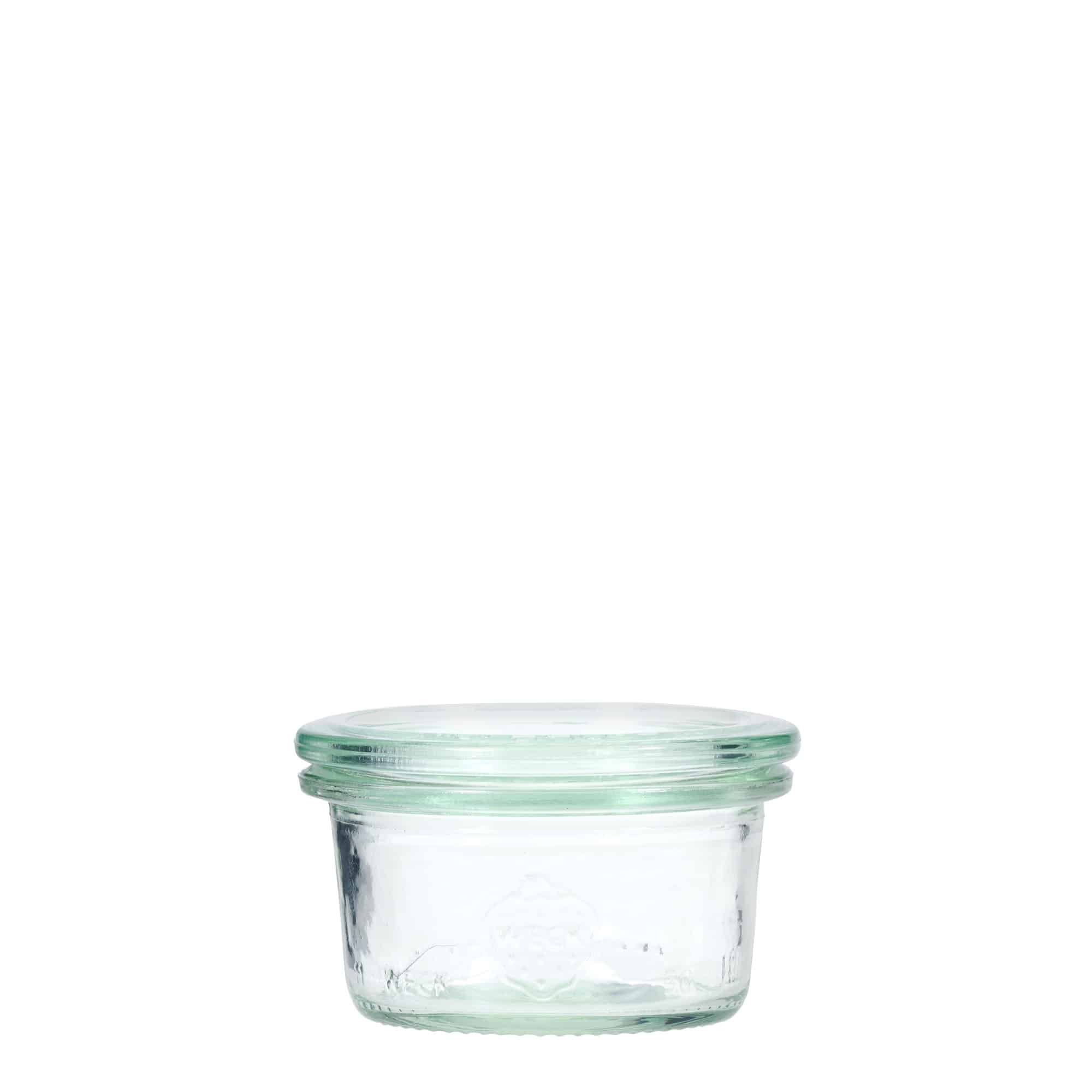 50 ml Vasetto WECK Dritto, vetro, imboccatura: bordo rotondo