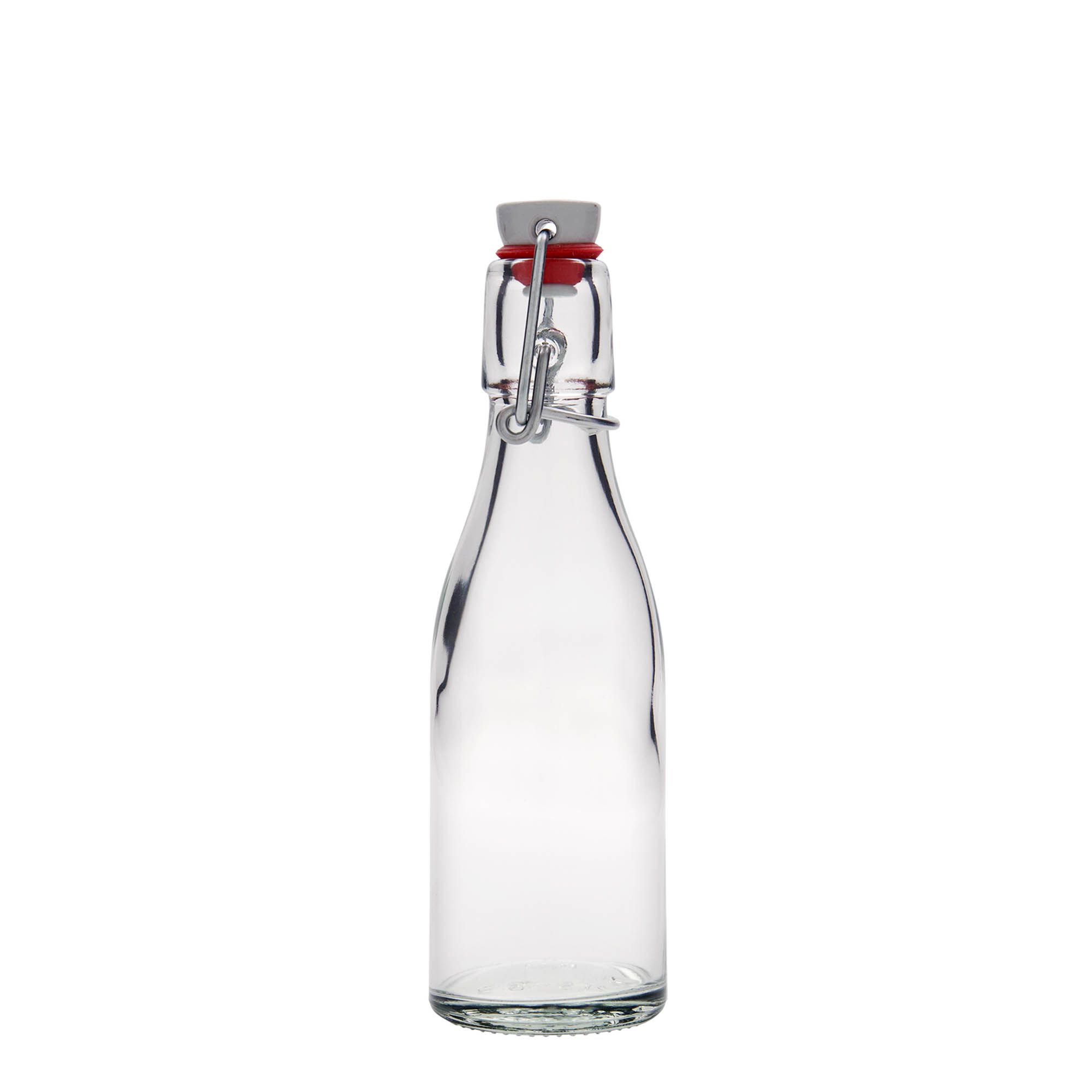 Bottiglia di vetro da 200 ml 'Paul', bocca: chiusura a leva Bottiglia di vetro da 200 ml 'Paul', bocca: chiusura a leva