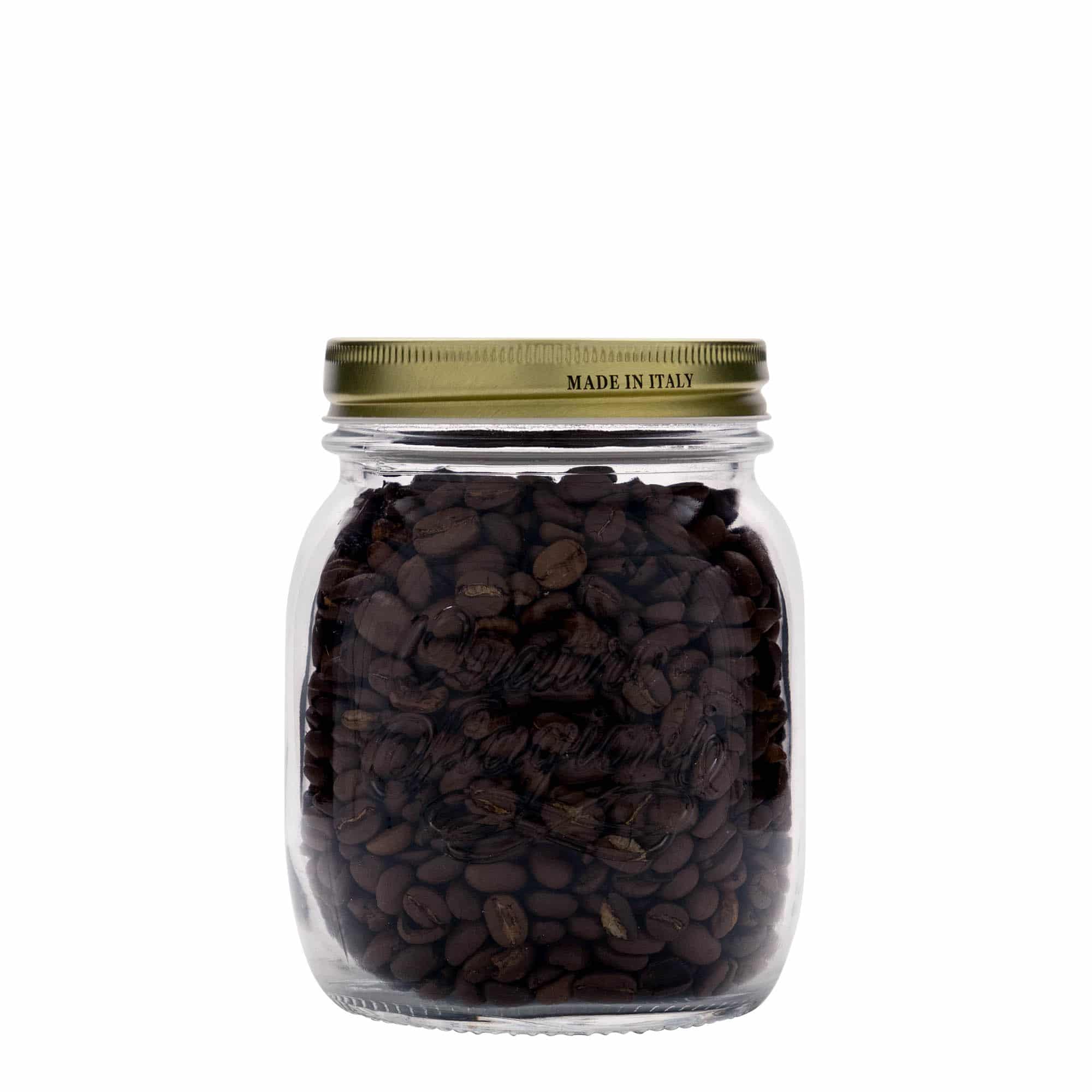 Barattolo in vetro da 700 ml 'Quattro Stagioni', bocca: chiusura a vite