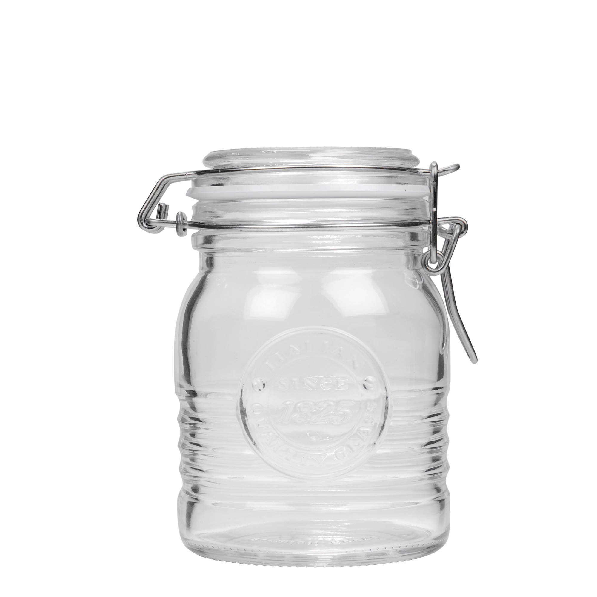 Barattolo con chiusura a filo da 500 ml 'Officina 1825', bocca: chiusura a filo Barattolo con chiusura a filo da 500 ml 'Officina 1825', bocca: chiusura a filo