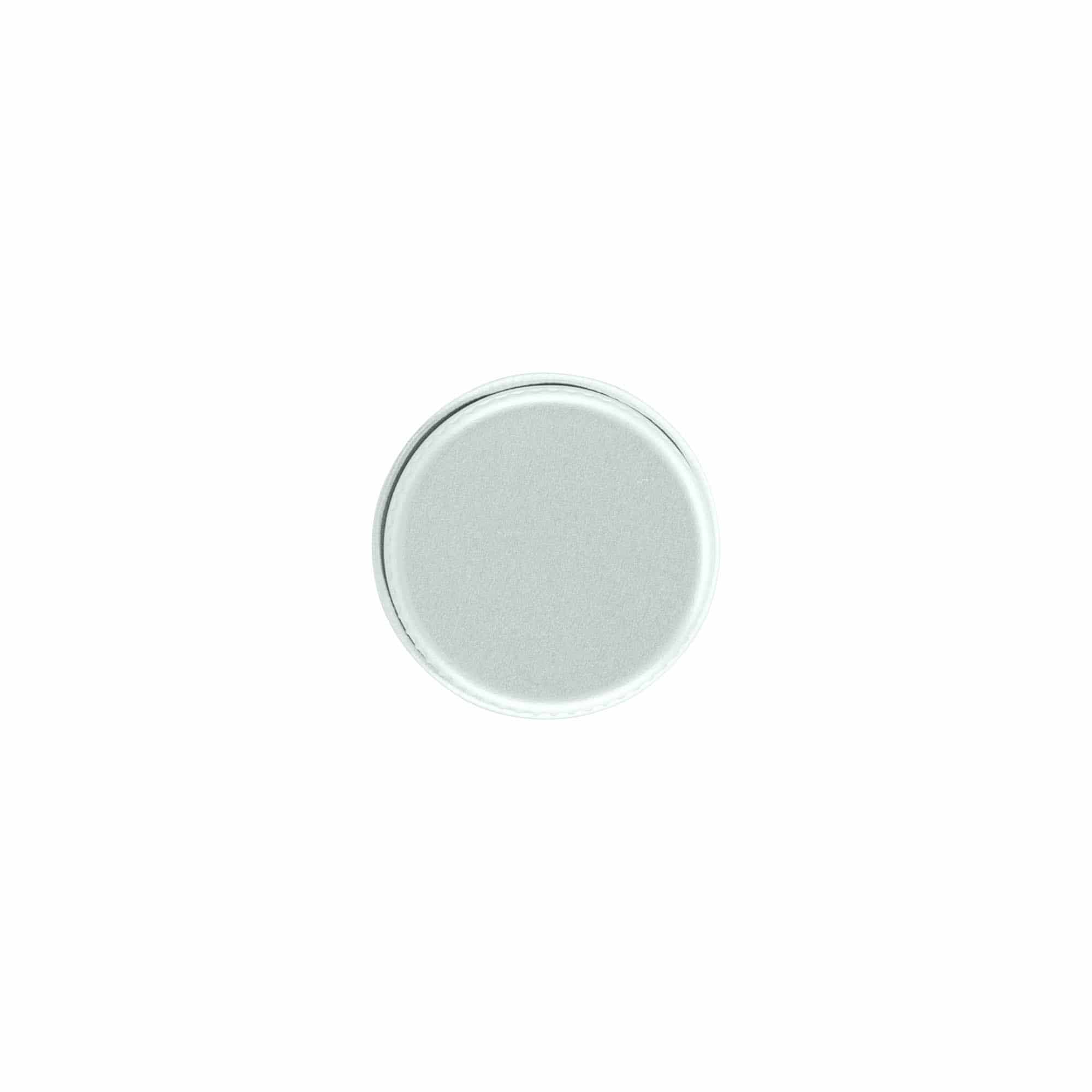 Tappo a vite, metallo, argento, per imboccatura: 24/410