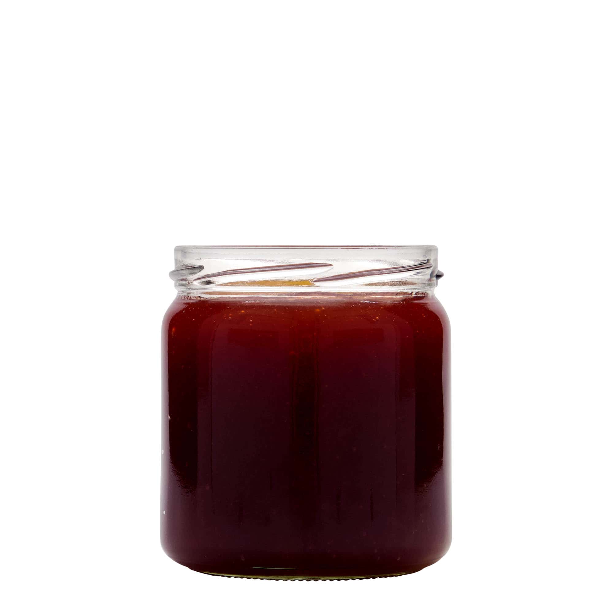 408 ml Vasetto cilindrico, vetro, imboccatura: Twist-Off (TO 82)