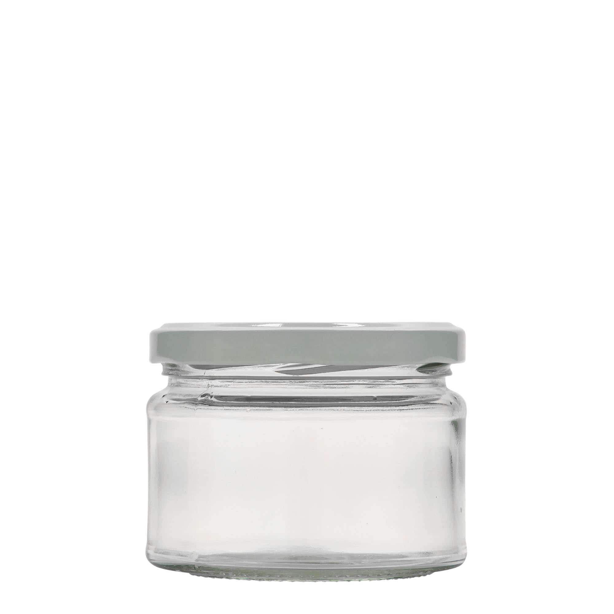 280 ml Vasetto cilindrico basso, vetro, imboccatura: Twist-Off (TO 82)