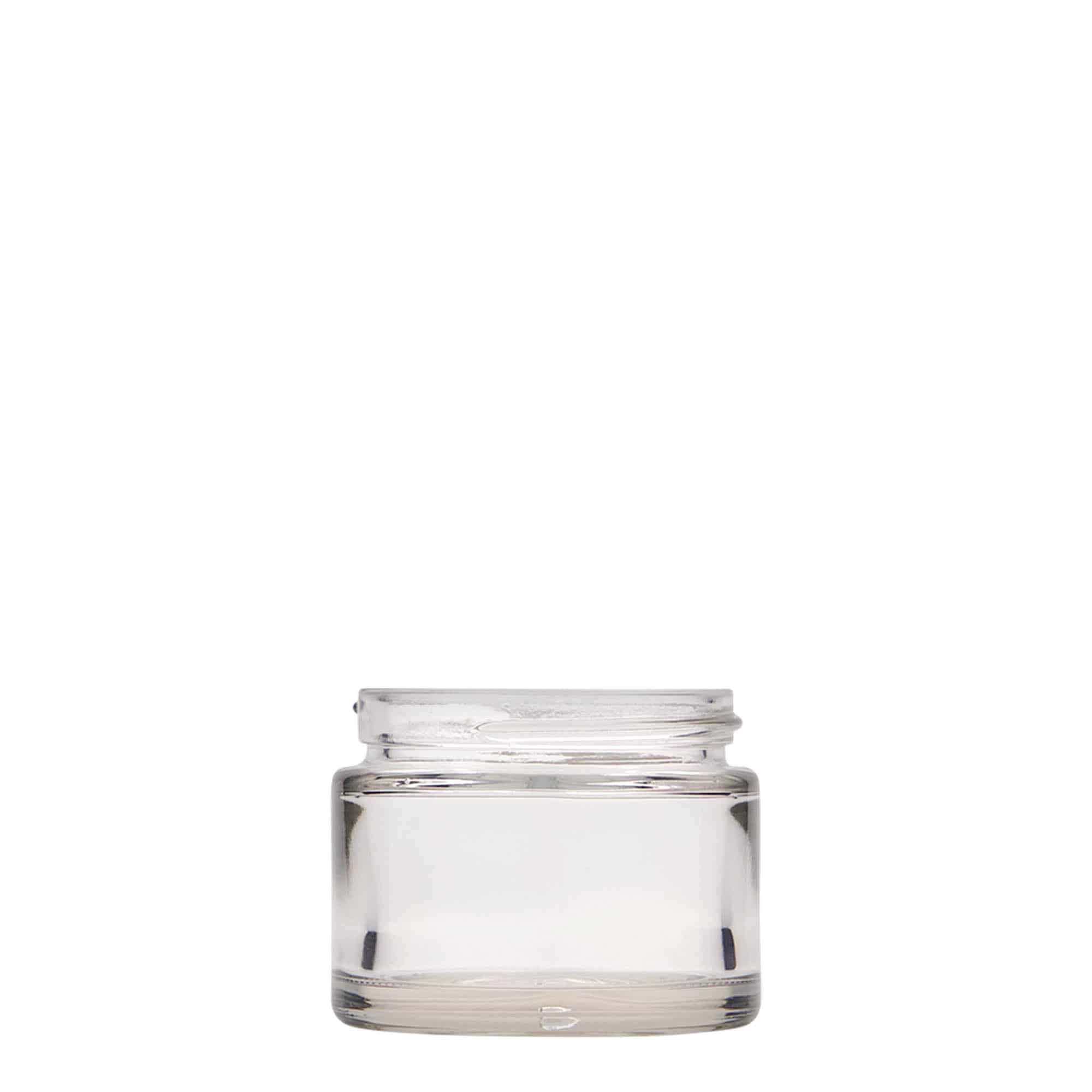 50 ml barattolo 'Beauty', vetro, bocca: chiusura a vite