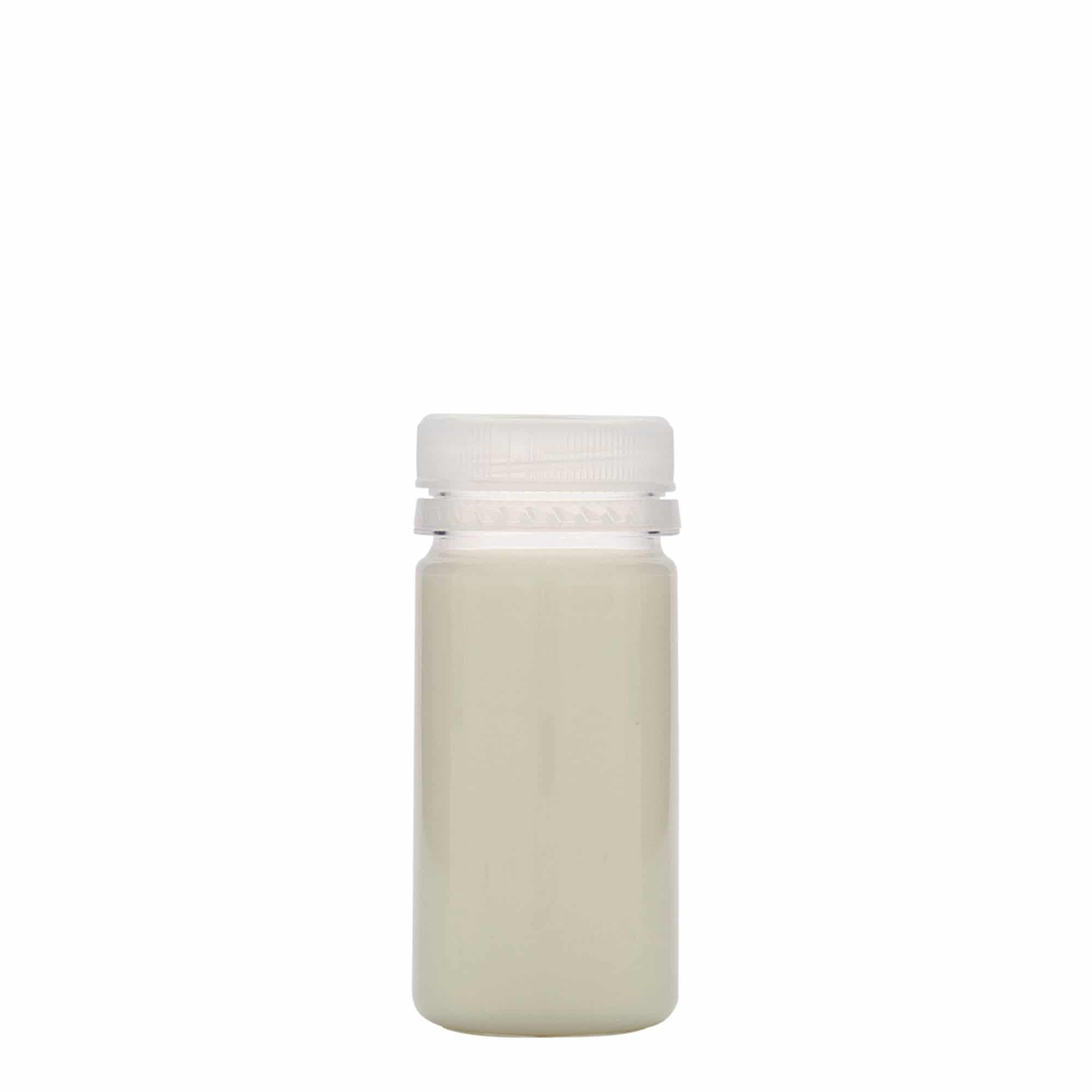 100 ml Flacone PET 'Everytime', plastica, imboccatura: 38 mm