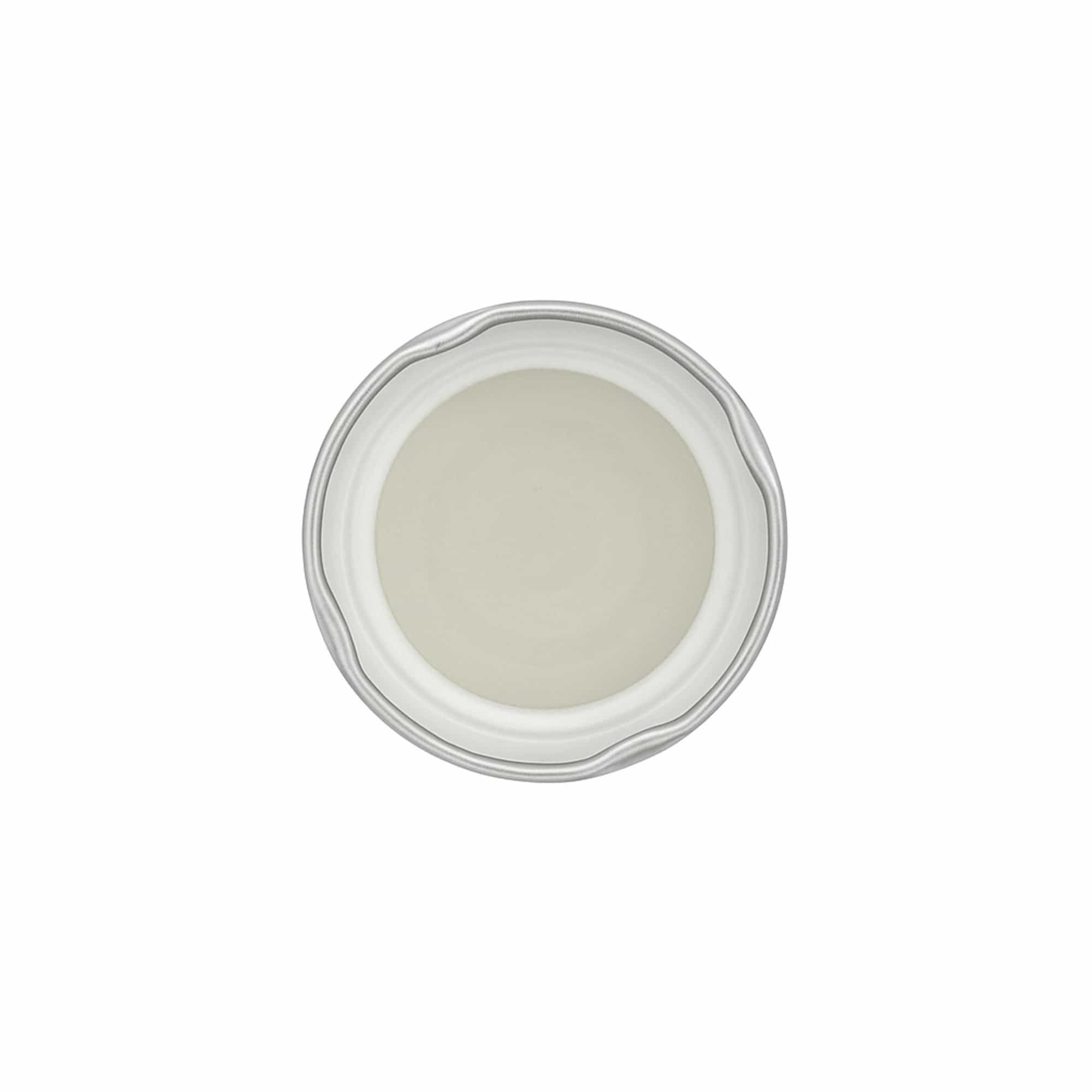 Tappo Twist-Off, lamina bianca, argento, per bocca: TO 63