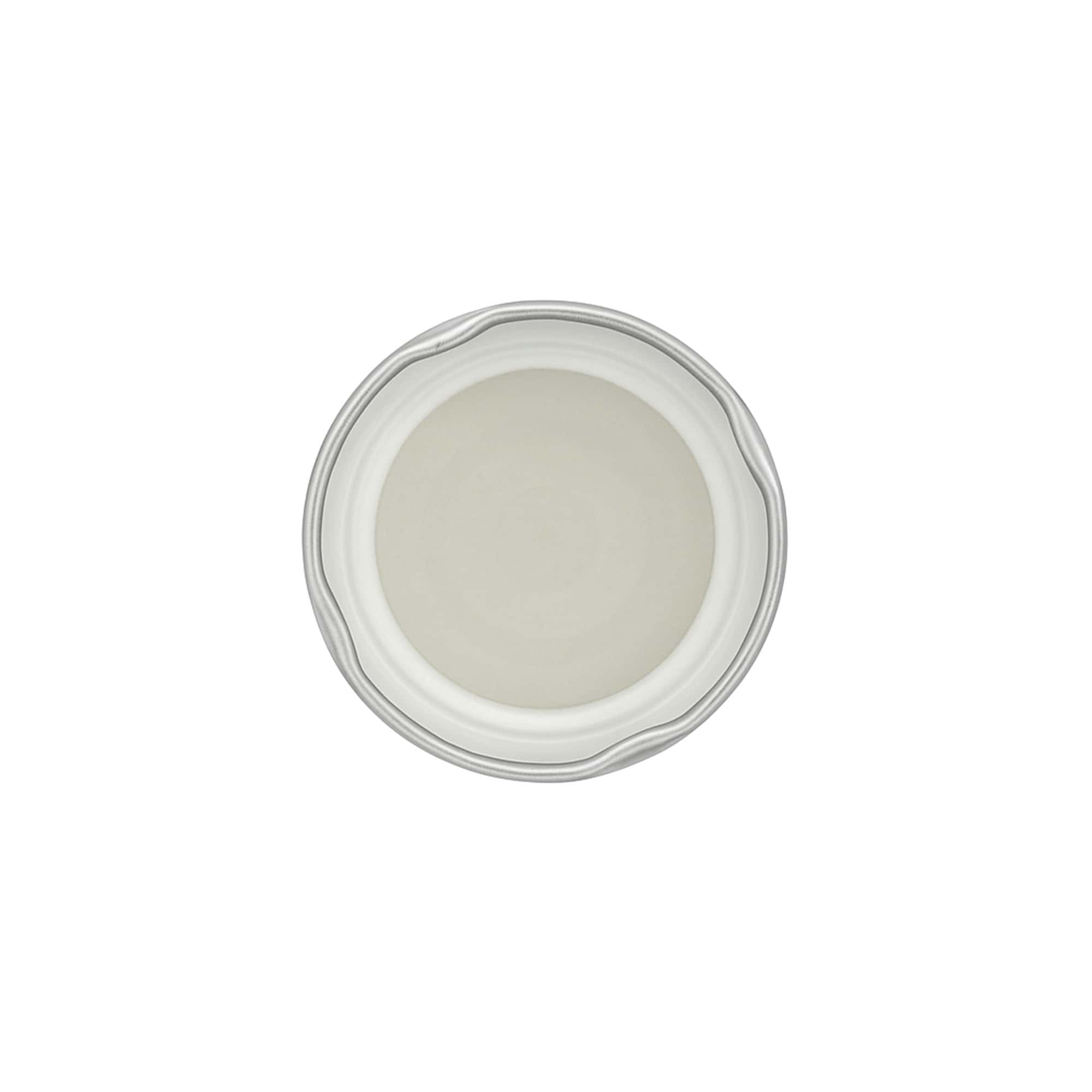 Tappo Twist-Off, lamina bianca, argento, per bocca: TO 63