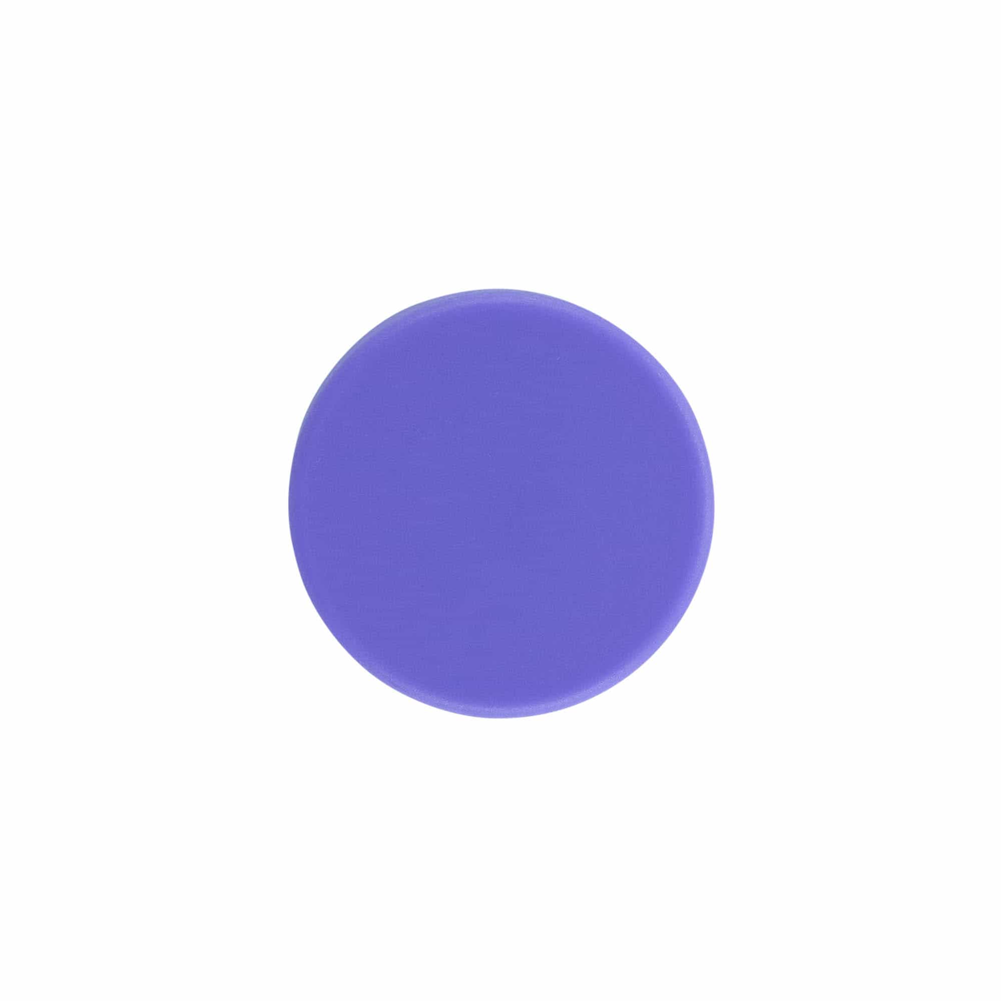 Tappo a vite, plastica ABS, viola, per imboccatura: GPI 33/400