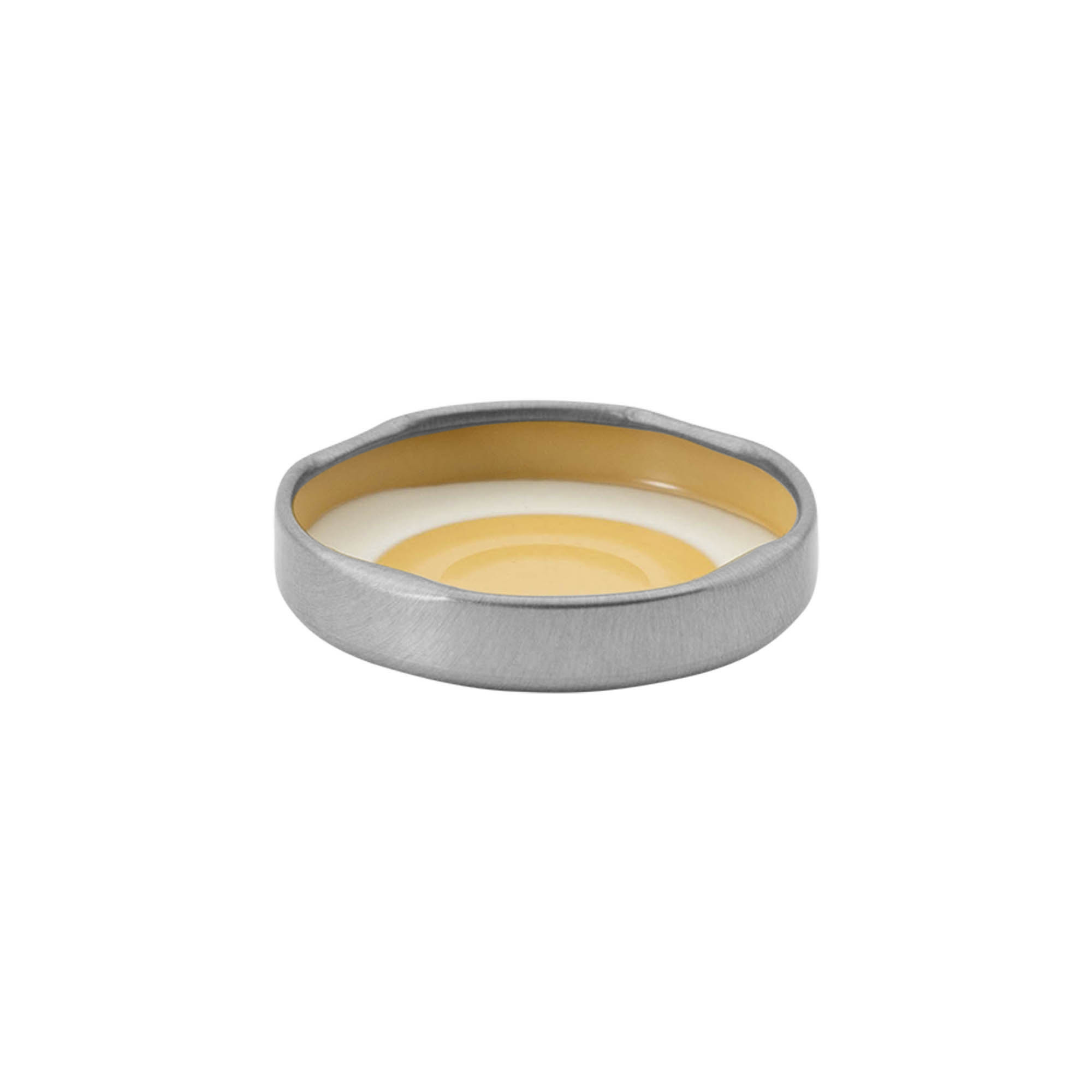 Tappo Twist-Off, lamina bianca, argento, per bocca: TO 43