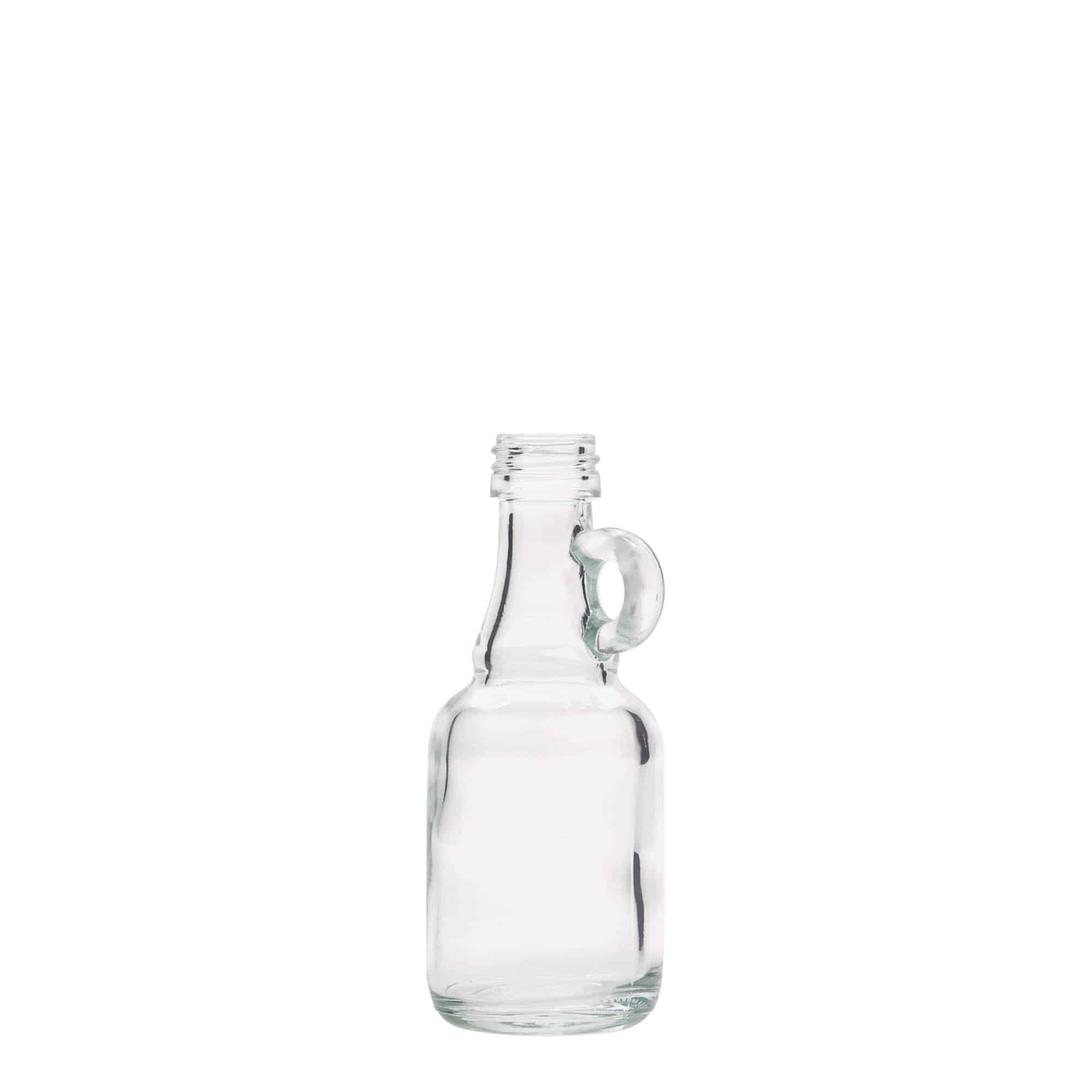 Bottiglia di vetro da 40 ml 'Santos', bocca: PP 18 Bottiglia di vetro da 40 ml 'Santos', bocca: PP 18