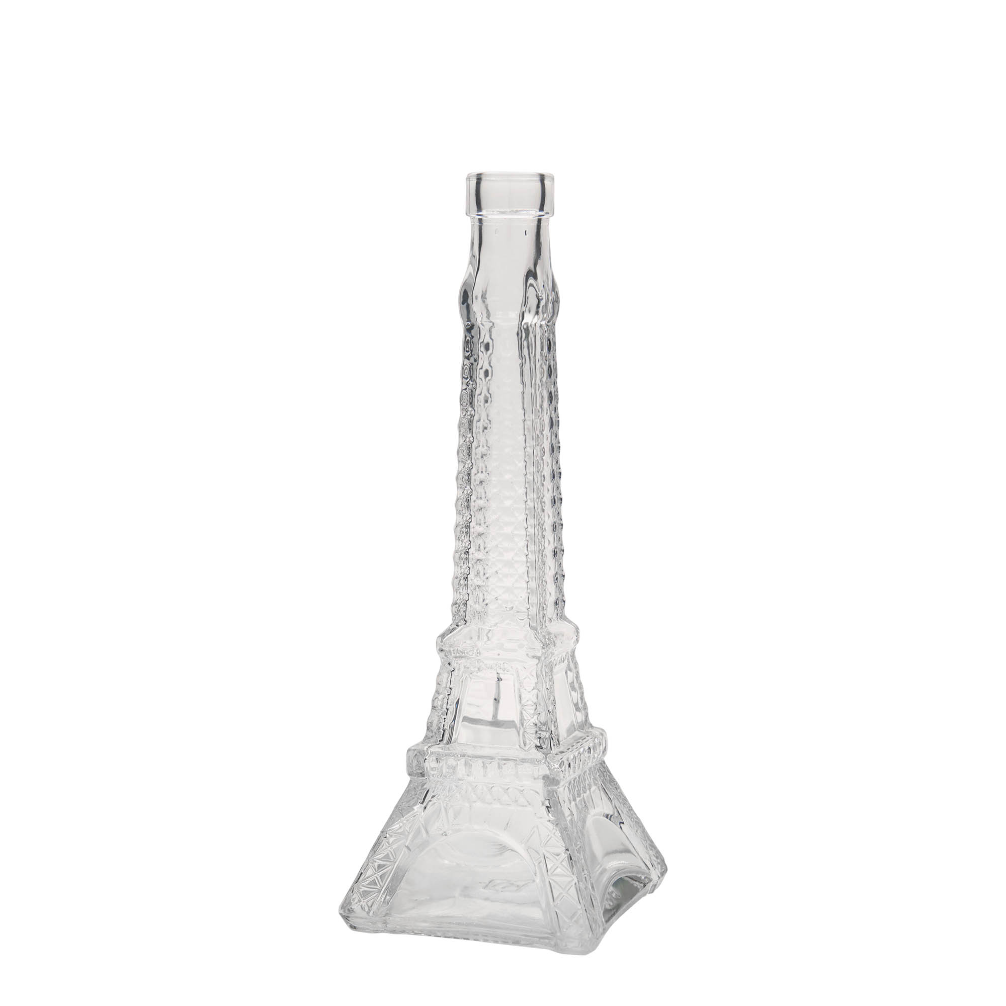 Bottiglia di vetro da 200 ml 'Torre Eiffel', bocca: sughero