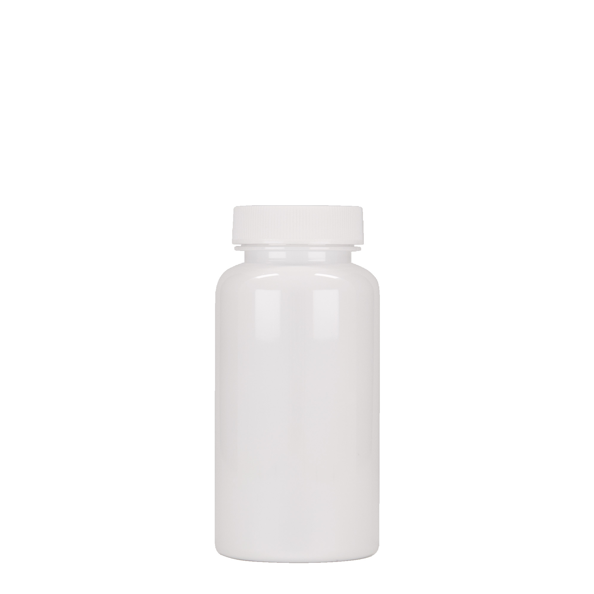 150 ml Barattolo PET-Packer, plastica, bianco, imboccatura: GPI 38/400