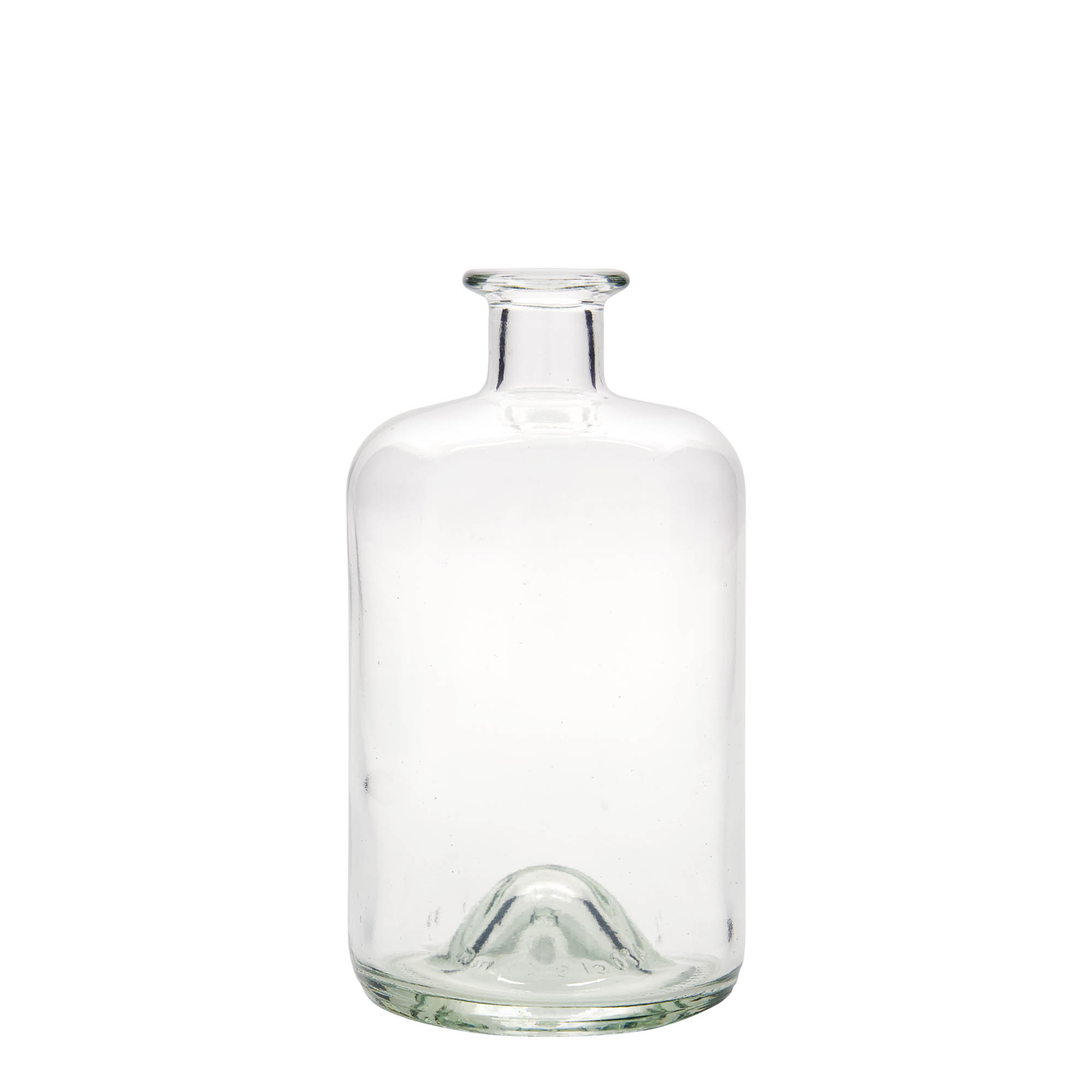 Bottiglia in vetro da 700 ml da farmacista, bocca: tappo di sughero Bottiglia in vetro da 700 ml da farmacista, bocca: tappo di sughero