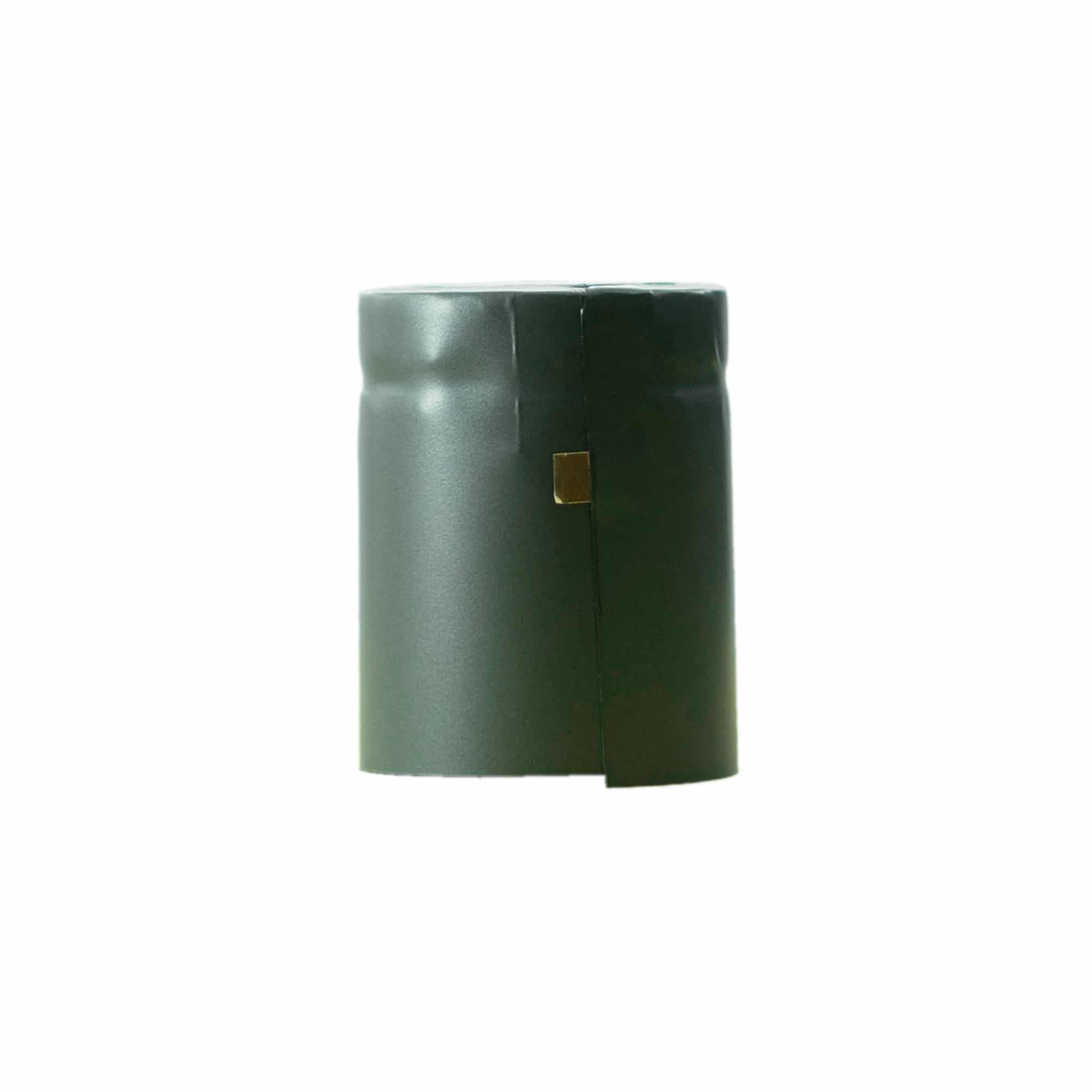 Capsula termoretraibile 32x41, plastica PVC, antracite Capsula termoretraibile 32x41, plastica PVC, antracite