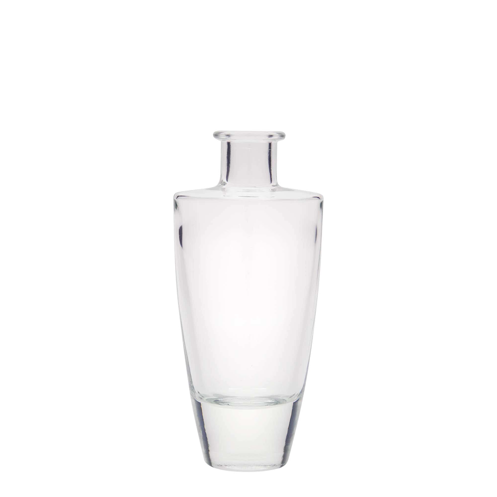 200 ml Bottiglia di vetro 'Vanessa', ovale, imboccatura: fascetta 200 ml Bottiglia di vetro 'Vanessa', ovale, imboccatura: fascetta