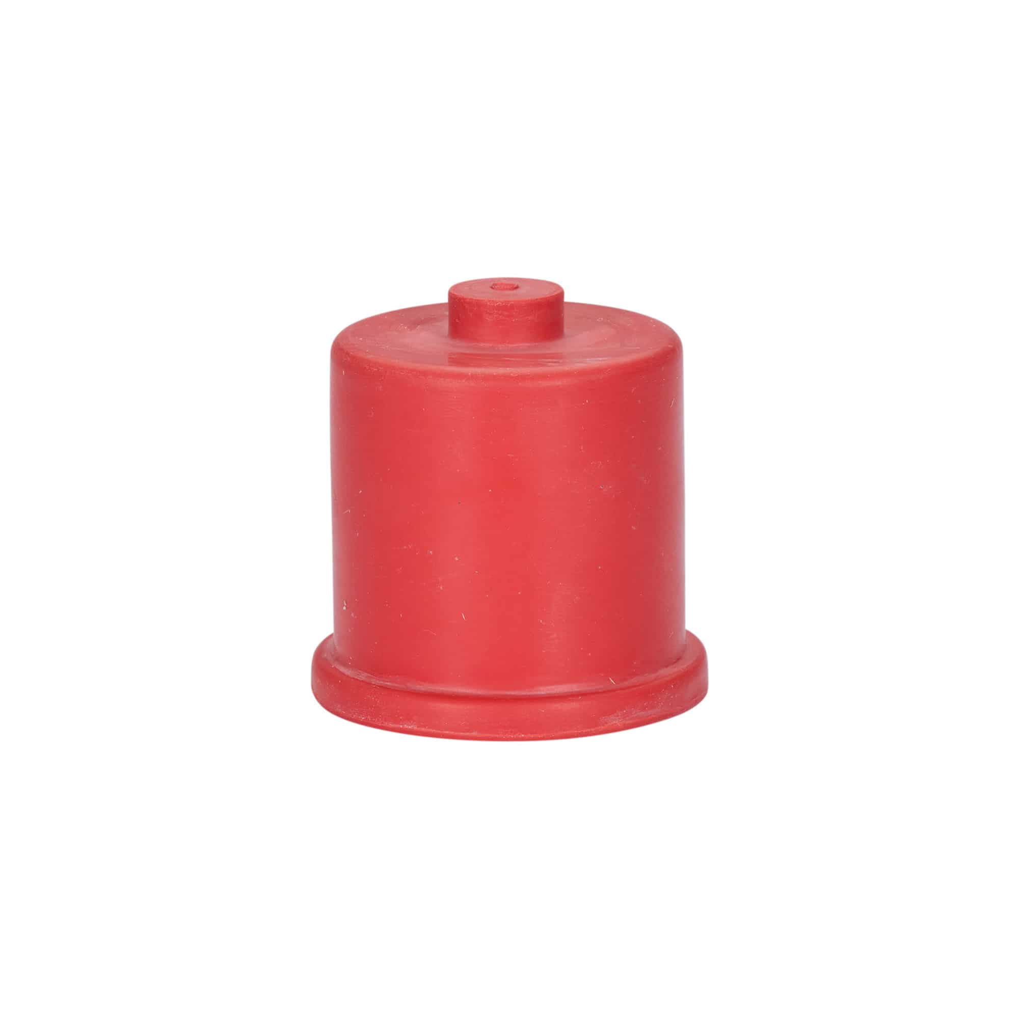 Cappellotto per mosto N. 4a, gomma, rosso