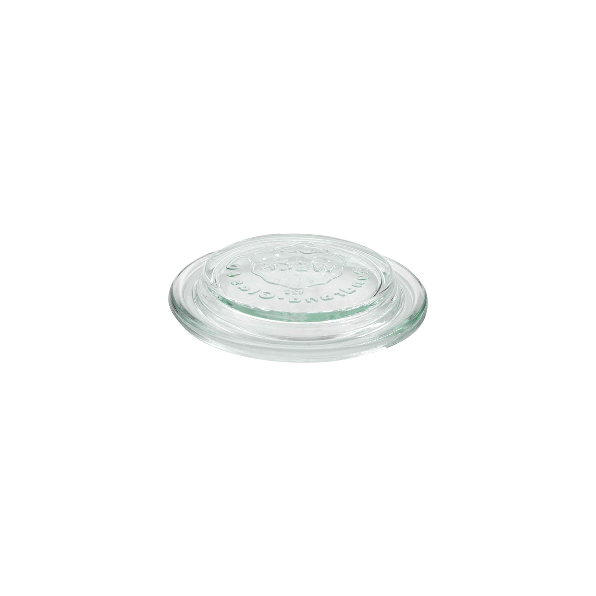 Coperchio in vetro WECK, bordo rotondo #, per bocca: RR60