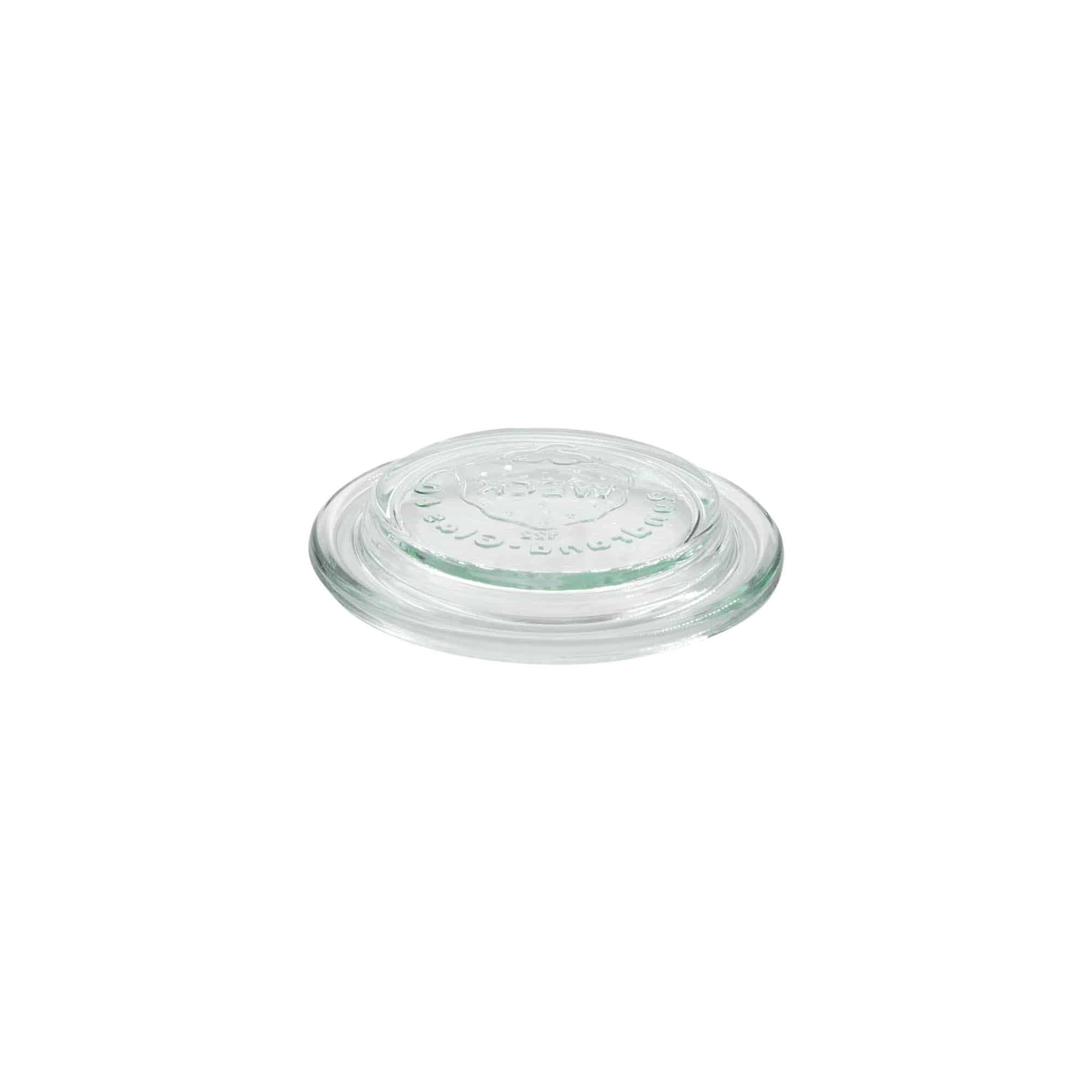 Coperchio in vetro WECK, bordo rotondo #, per bocca: RR60 Coperchio in vetro WECK, bordo rotondo #, per bocca: RR60