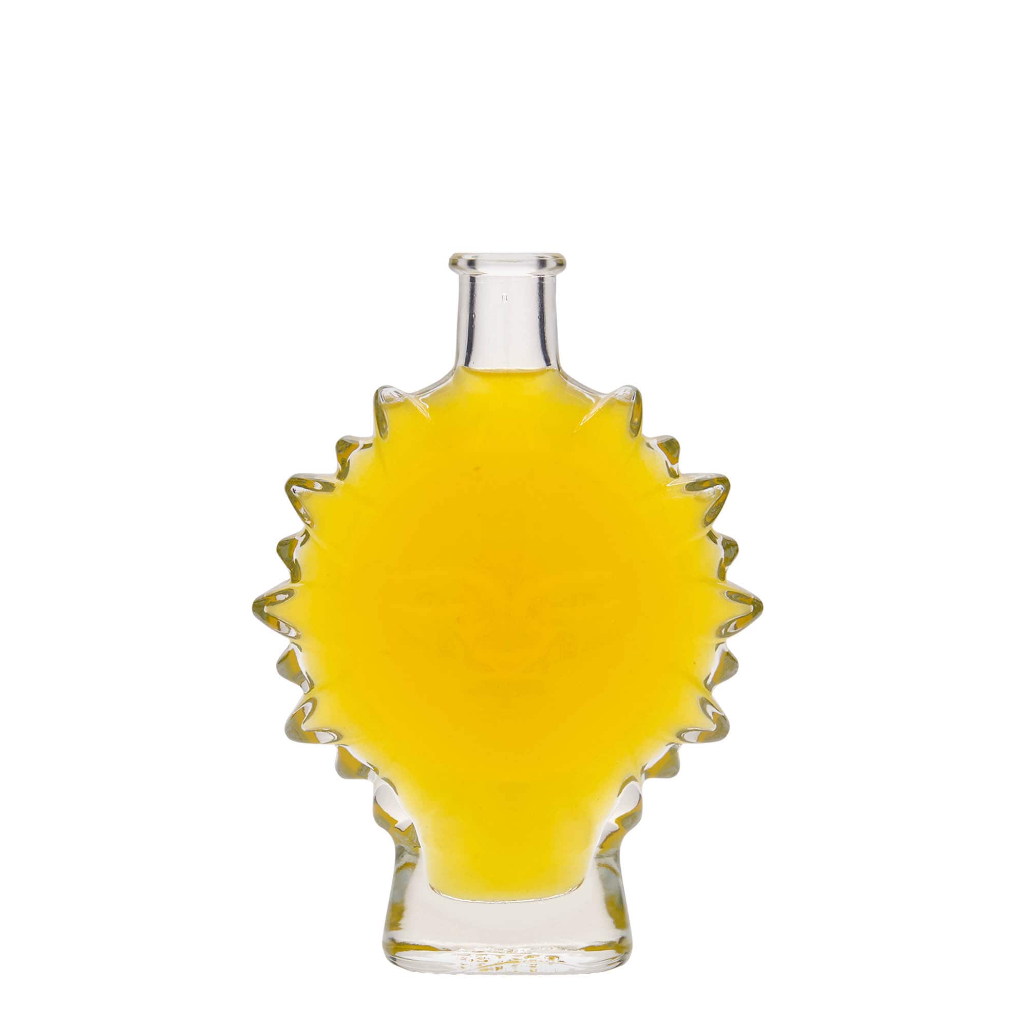 Bottiglia di vetro da 200 ml 'Sole', bocca: sughero