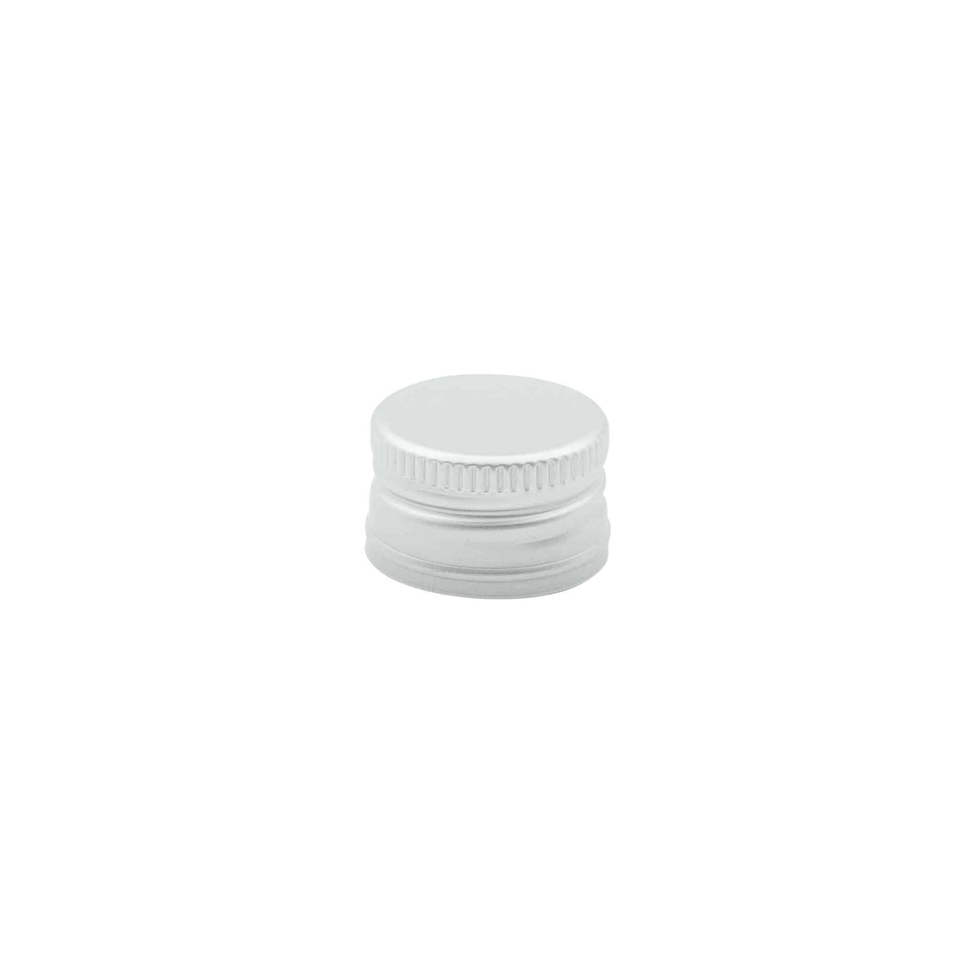 Tappo a vite, metallo, argento, per bocca: PP 22