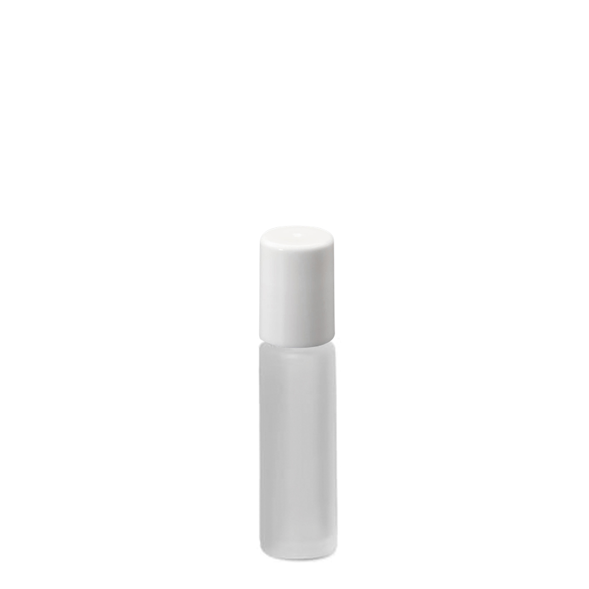 10 ml bottiglia roll-on, vetro, ghiacciato, bocca: chiusura a vite