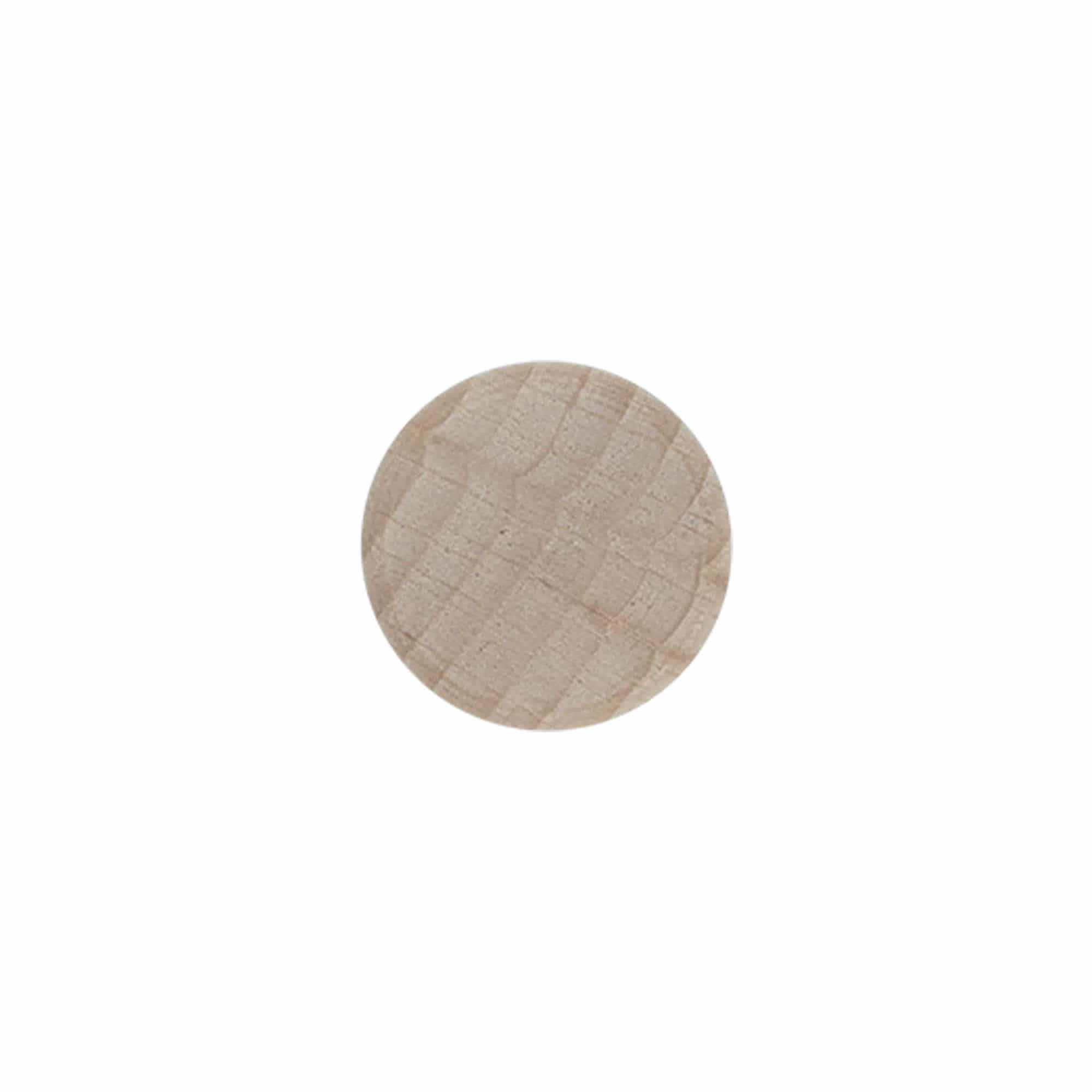 Tappo a manico 19 mm, legno/plastica, per bocca: sughero