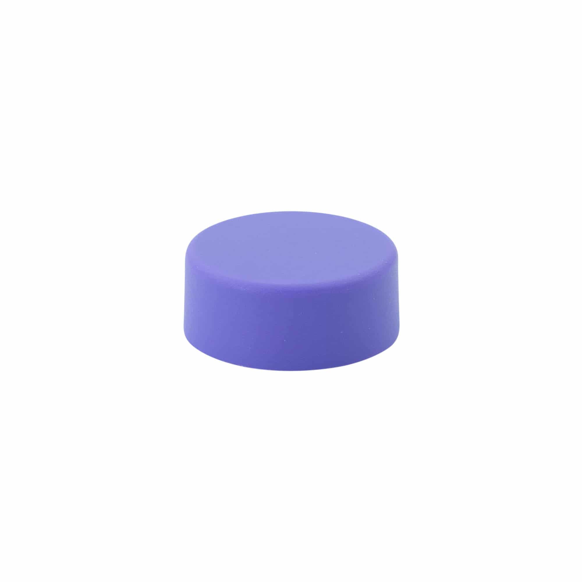 Tappo a vite, plastica ABS, viola, per bocca: GPI 28/400