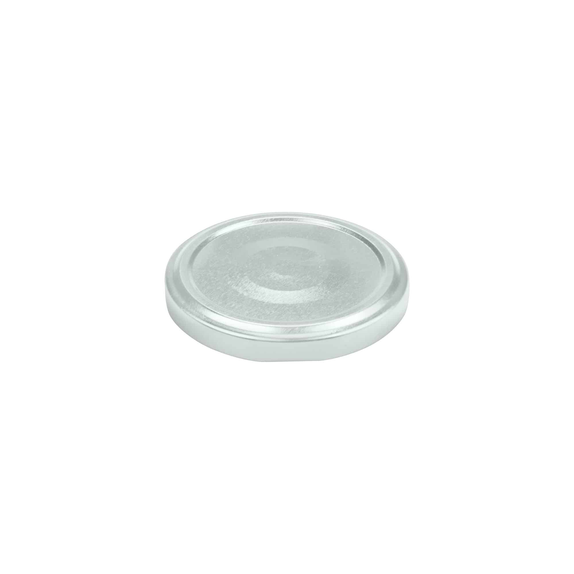Tappo Twist-Off, lamina bianca, argento, per bocca: TO 66