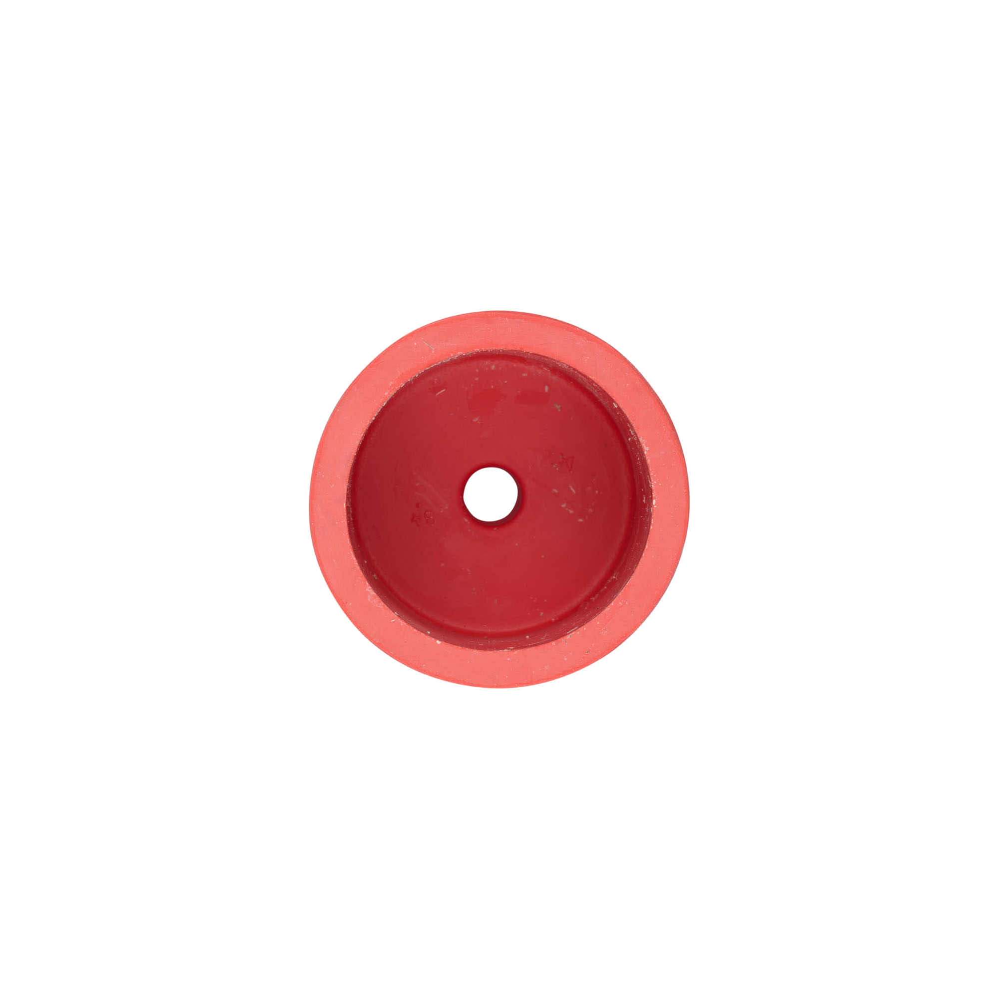 Copricollo tipo 4, gomma, rosso