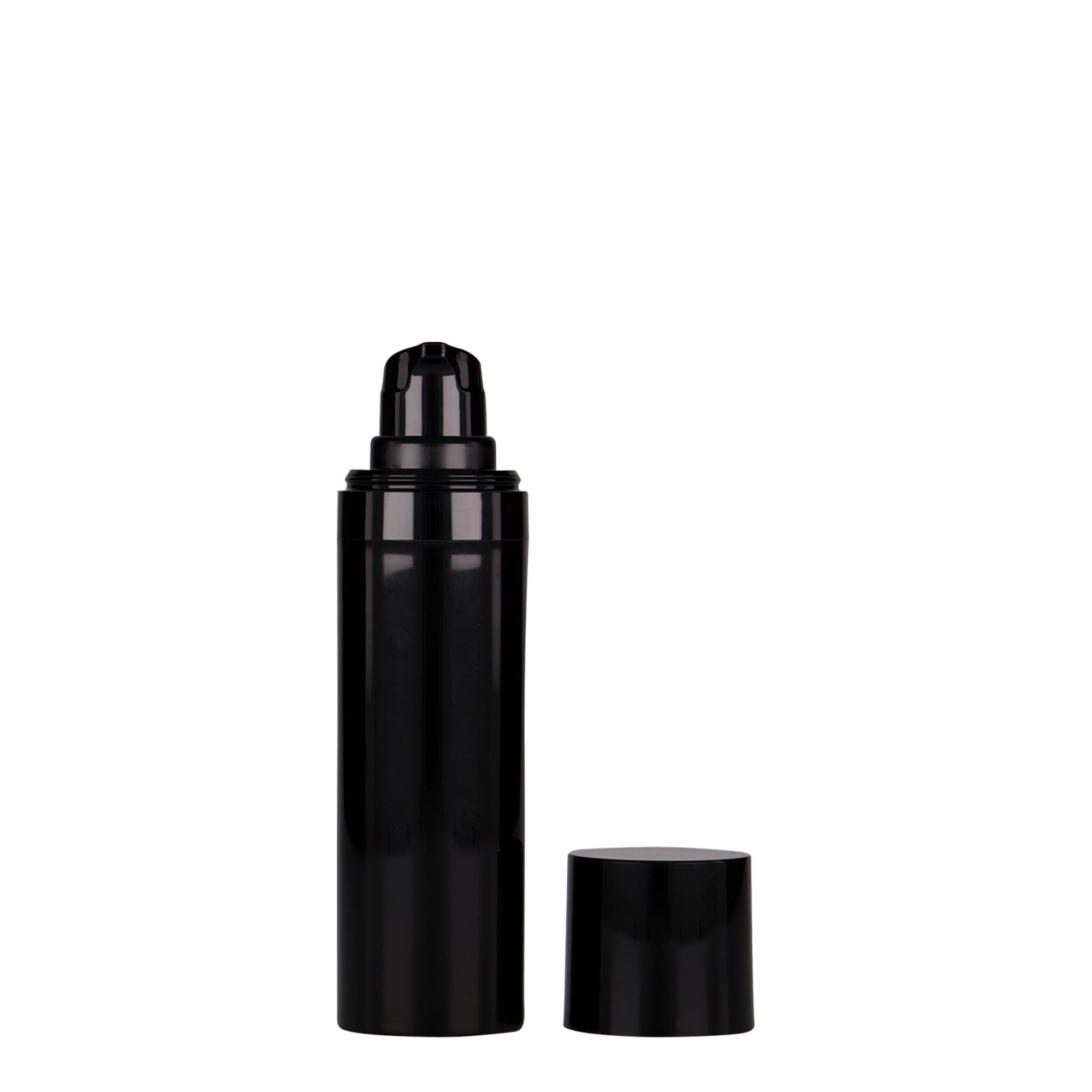 Dispenser Airless 30 ml 'Micro', plastica PP, nero Dispenser Airless 30 ml 'Micro', plastica PP, nero