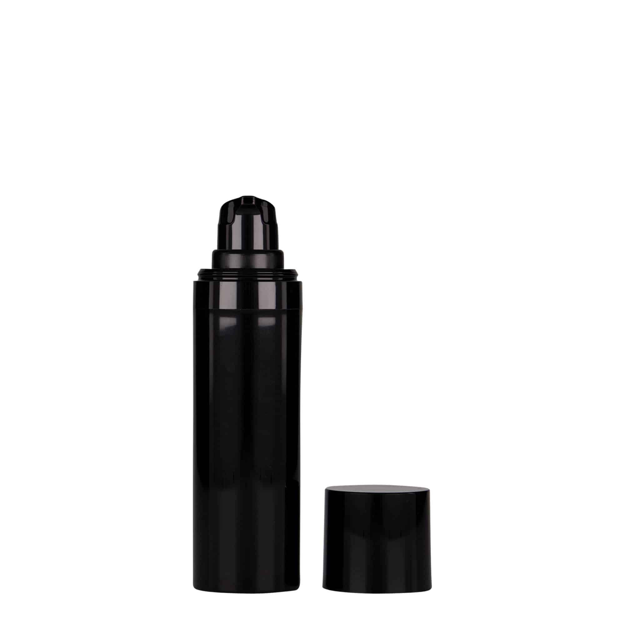 Dispenser Airless 30 ml 'Micro', plastica PP, nero