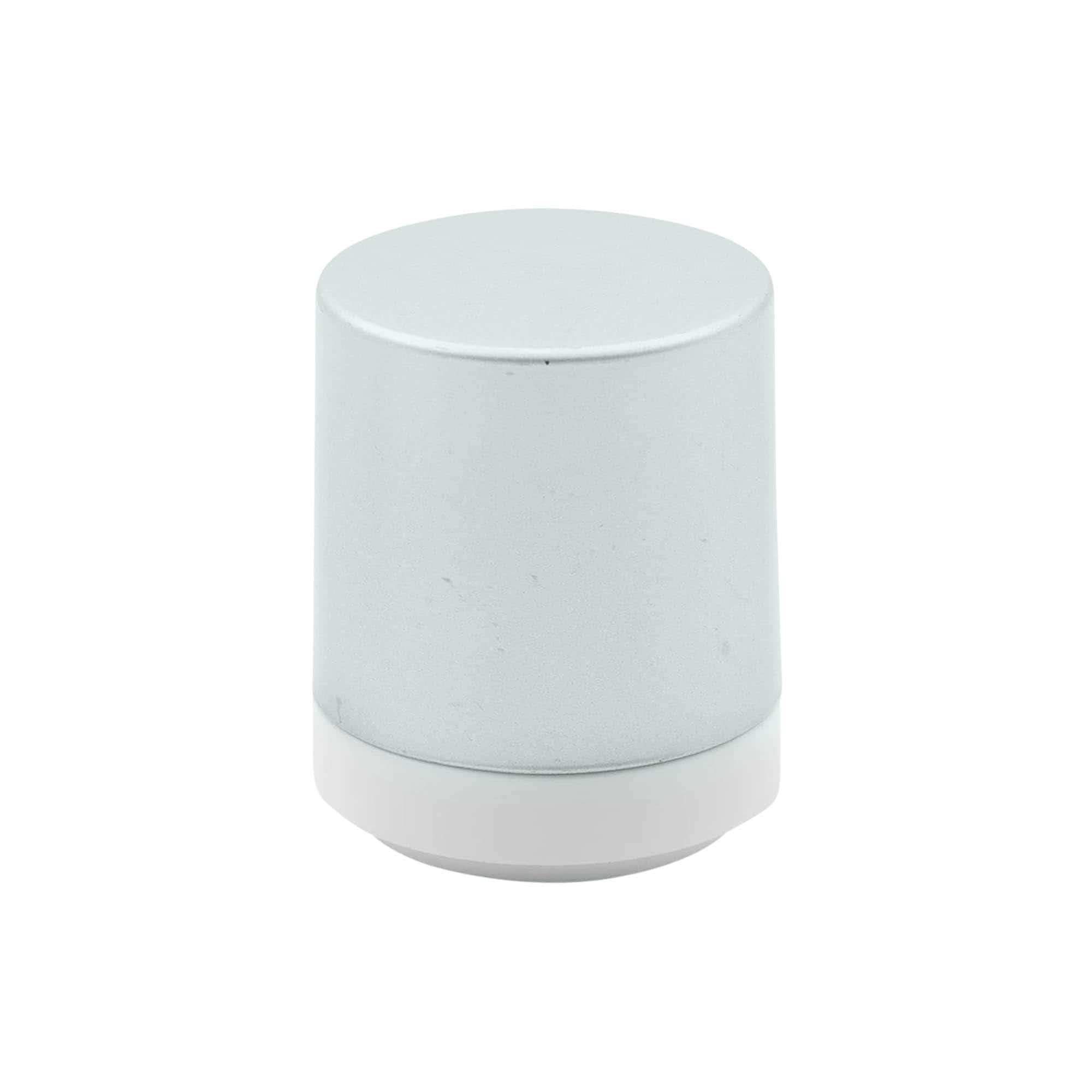 Dispenser a pompa Airless, 'Mezzo', plastica PP, argento Dispenser a pompa Airless, 'Mezzo', plastica PP, argento