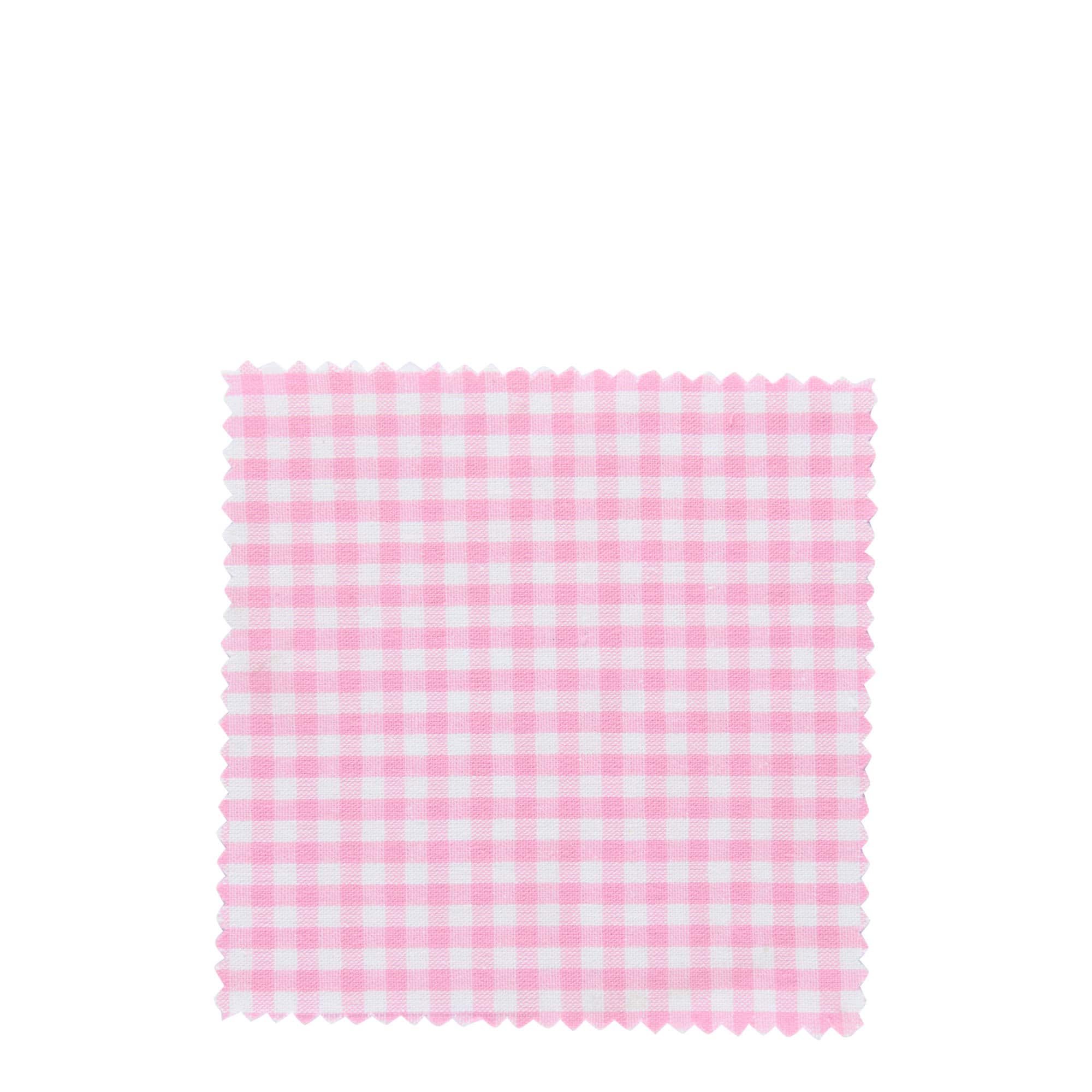 Tovaglietta quadrata a quadretti 12x12, tessuto, rosa, bocca: TO38-TO53