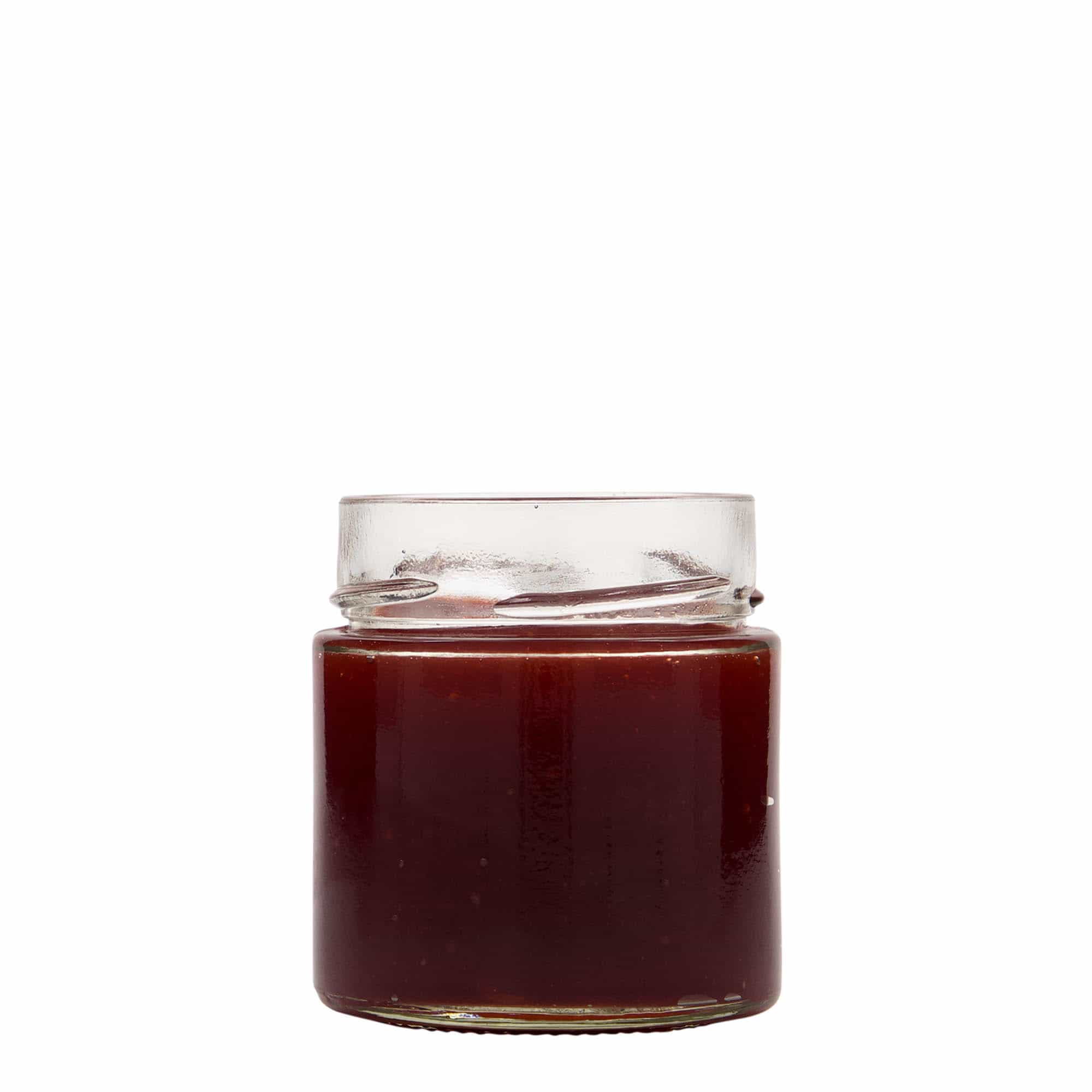 212 ml Vasetto tondo, vetro, imboccatura: Extra-Twist-Off Deep (EDTO 70)